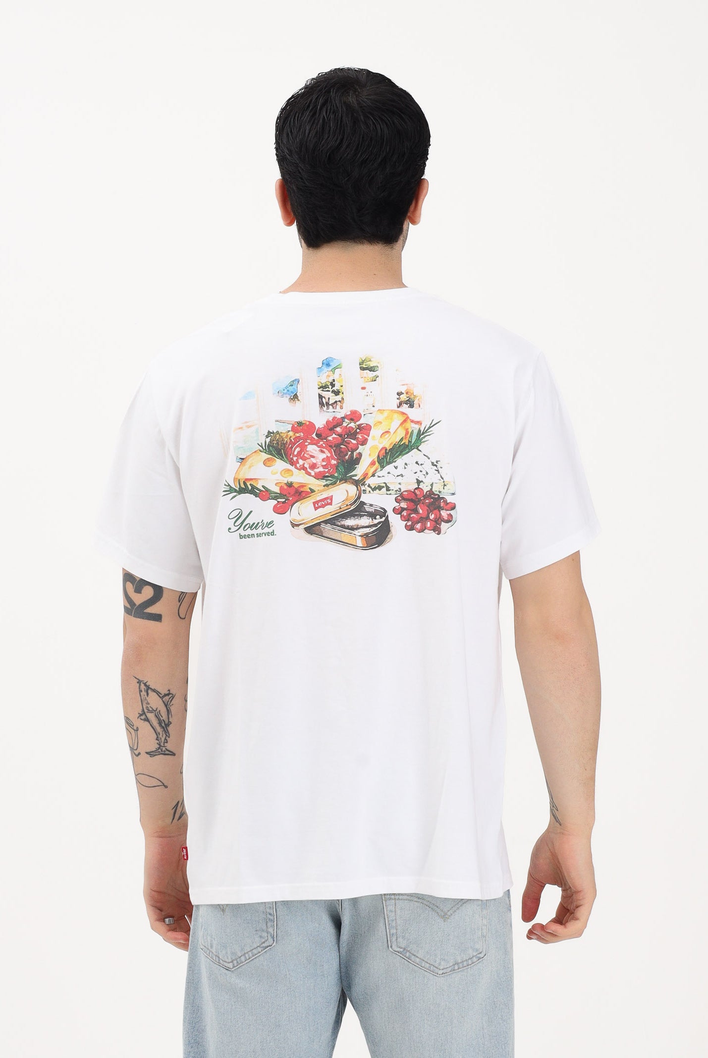 LEVI'S T-shirt a manica corta Graphic bianca da uomo 16143-2386 . LEVI'S®