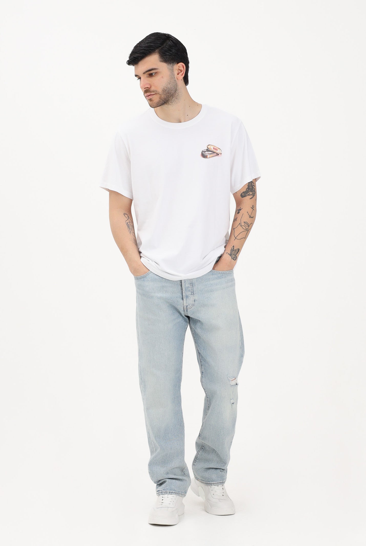 LEVI'S T-shirt a manica corta Graphic bianca da uomo 16143-2386 . LEVI'S®