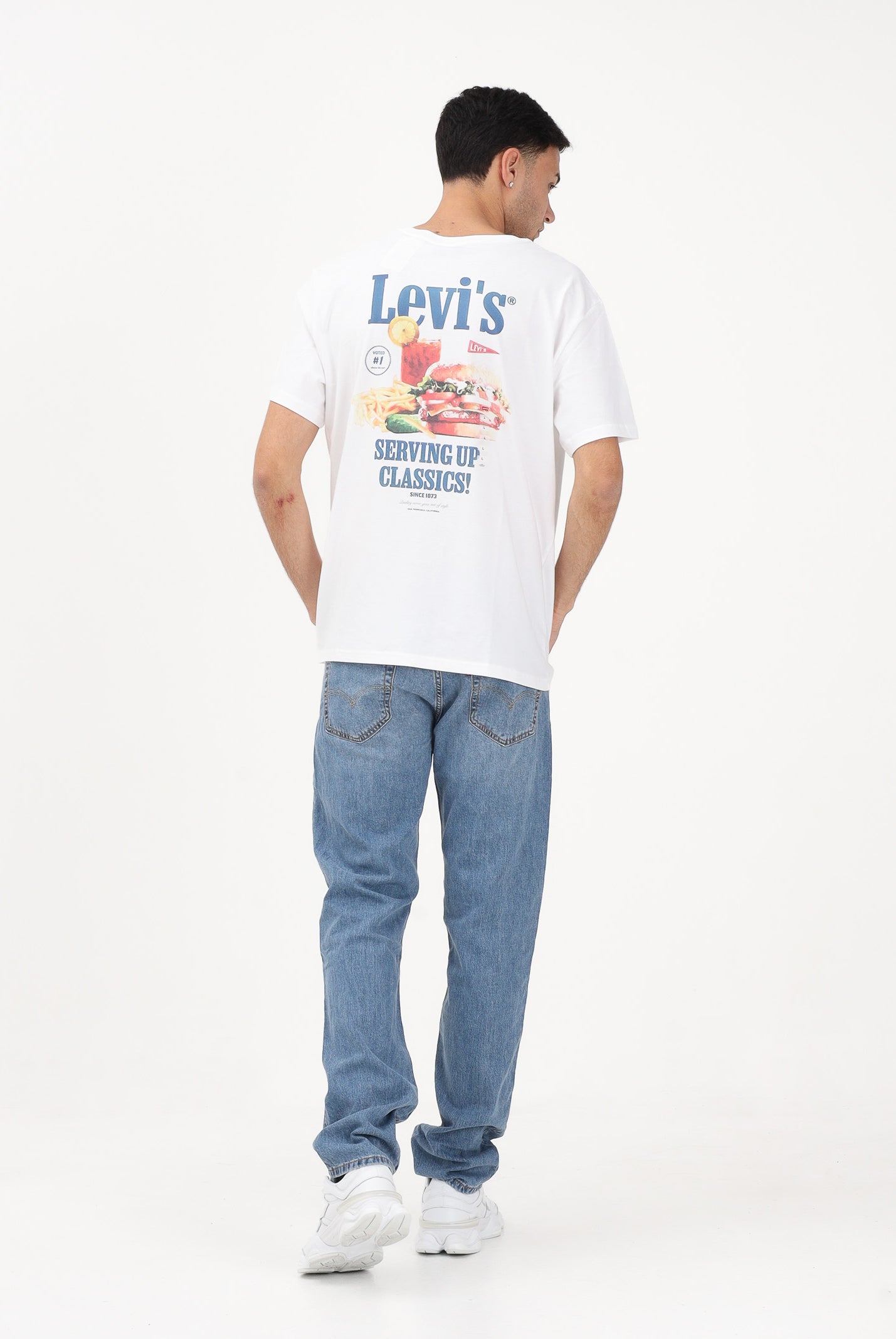 LEVI'S T-shirt a manica corta Relaxed Fit bianca da uomo 16143-2456 . LEVI'S®
