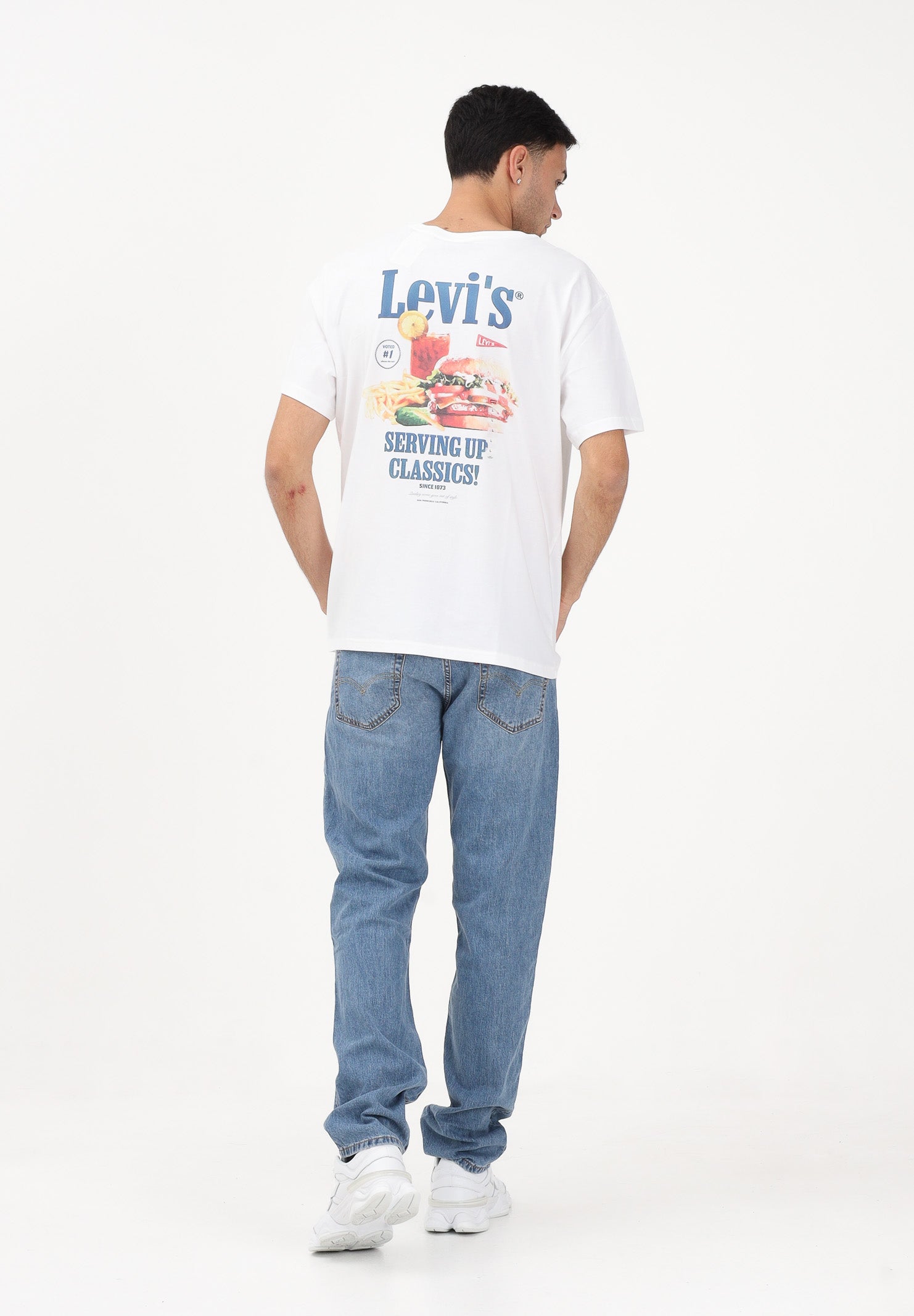 LEVI'S T-shirt a manica corta Relaxed Fit bianca da uomo 16143-2456 . LEVI'S®