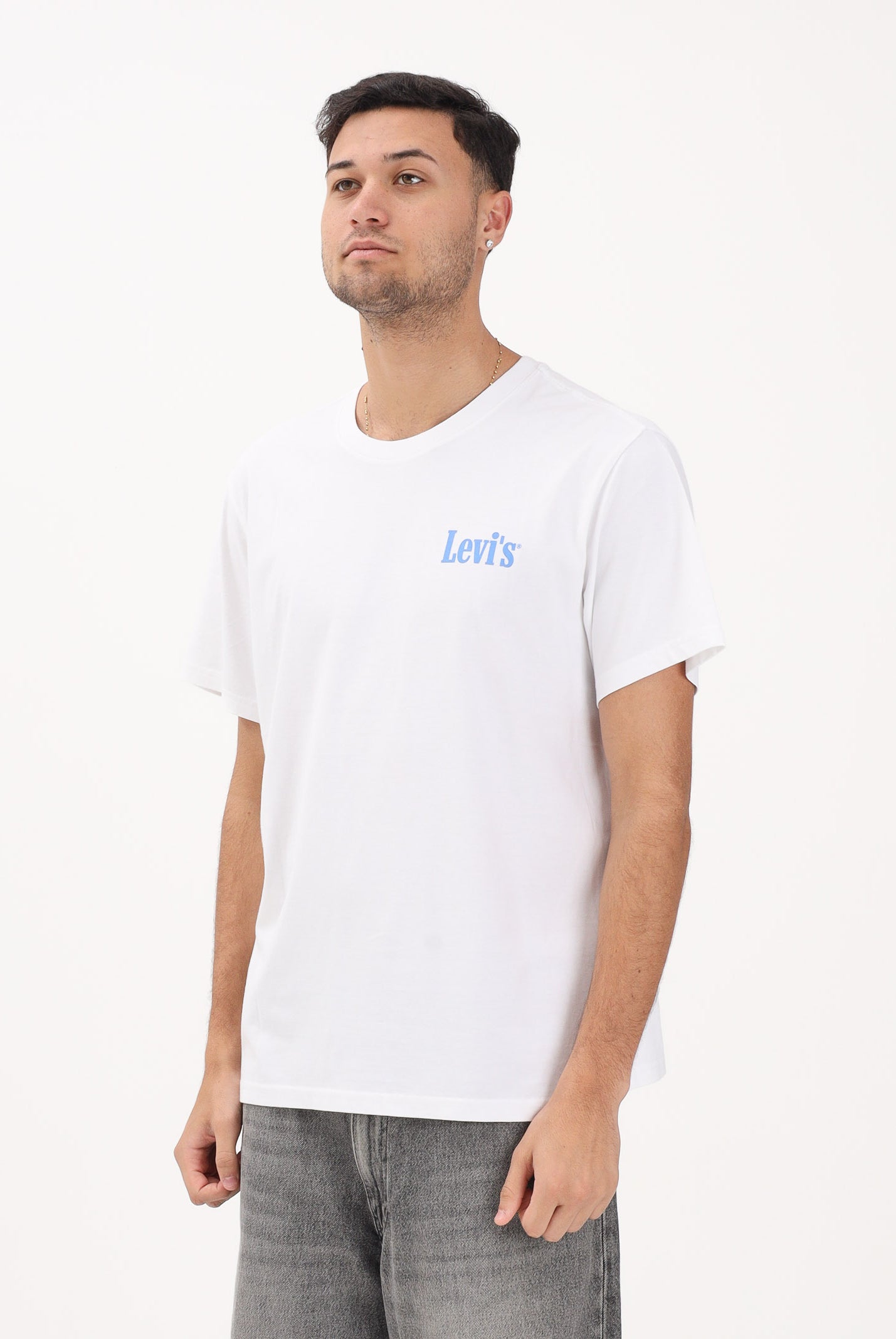 LEVI'S T-shirt a manica corta bianca da uomo con stampa sul retro 16143-2512 . LEVI'S®
