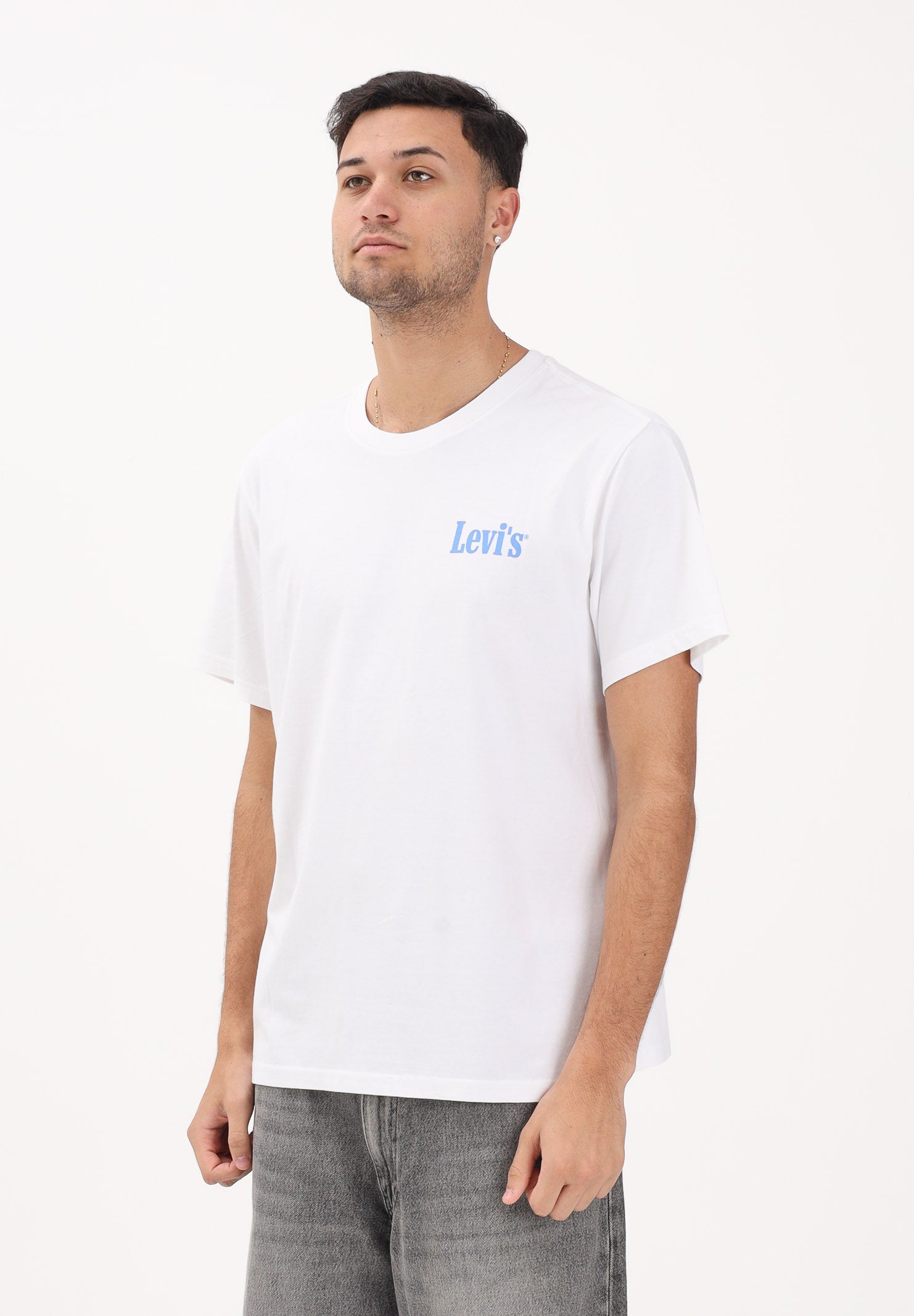 LEVI'S T-shirt a manica corta bianca da uomo con stampa sul retro 16143-2512 . LEVI'S®