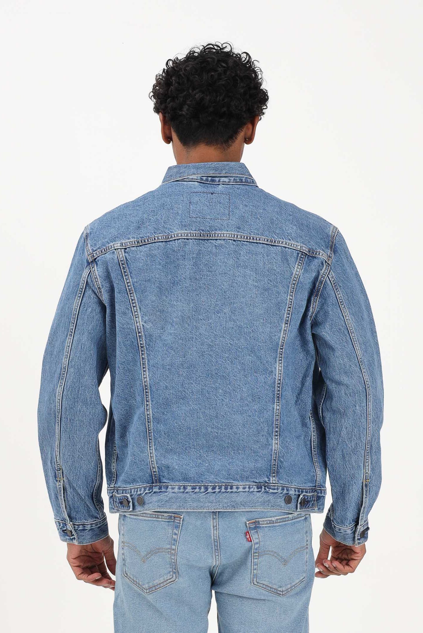 LEVI'S Giubbotto Trucker in denim medio da uomo 72334-0773 . LEVI'S®