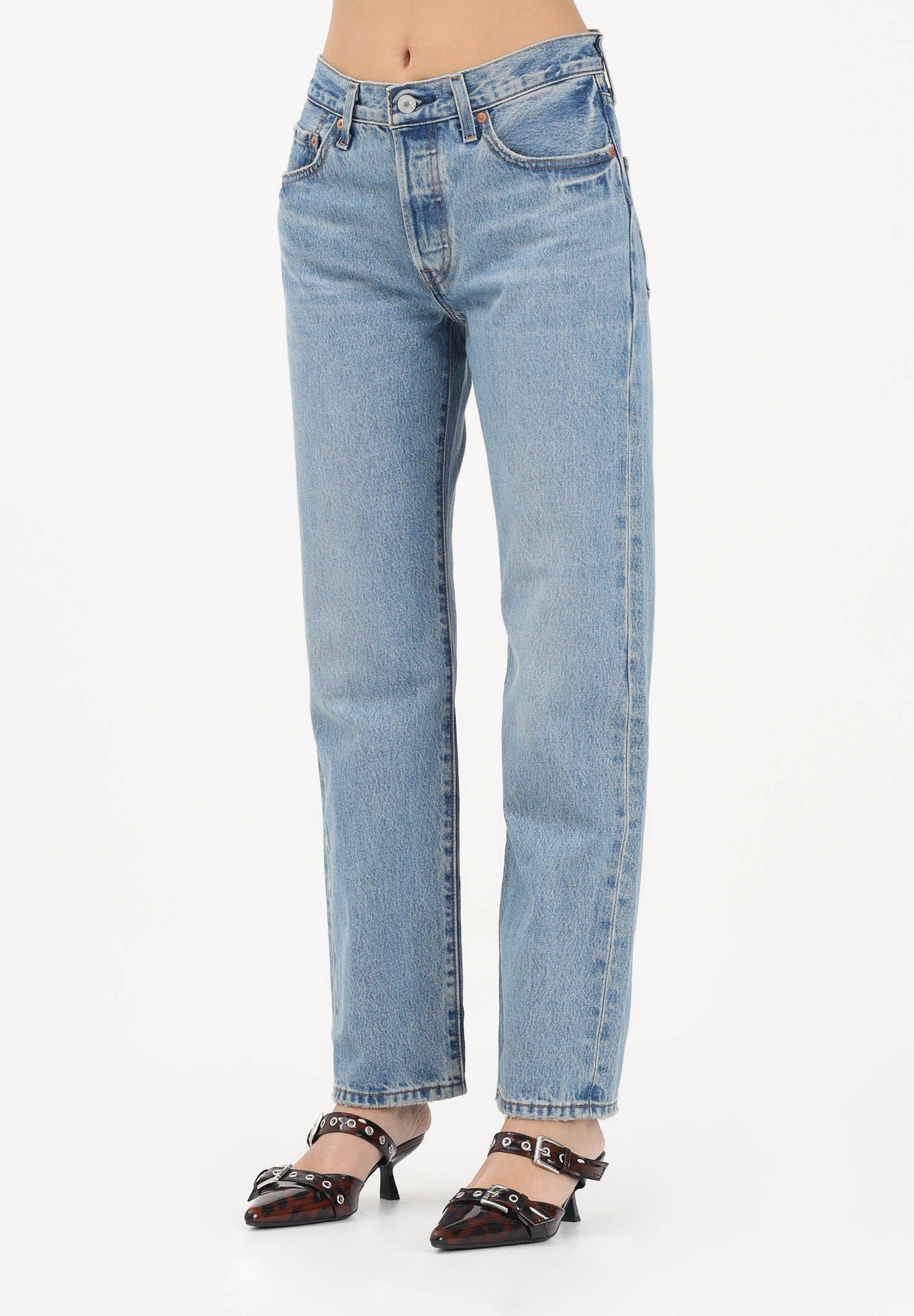 LEVI'S Jeans 501® Anni '90 in denim medio da donna A1959-0106 . LEVI'S®