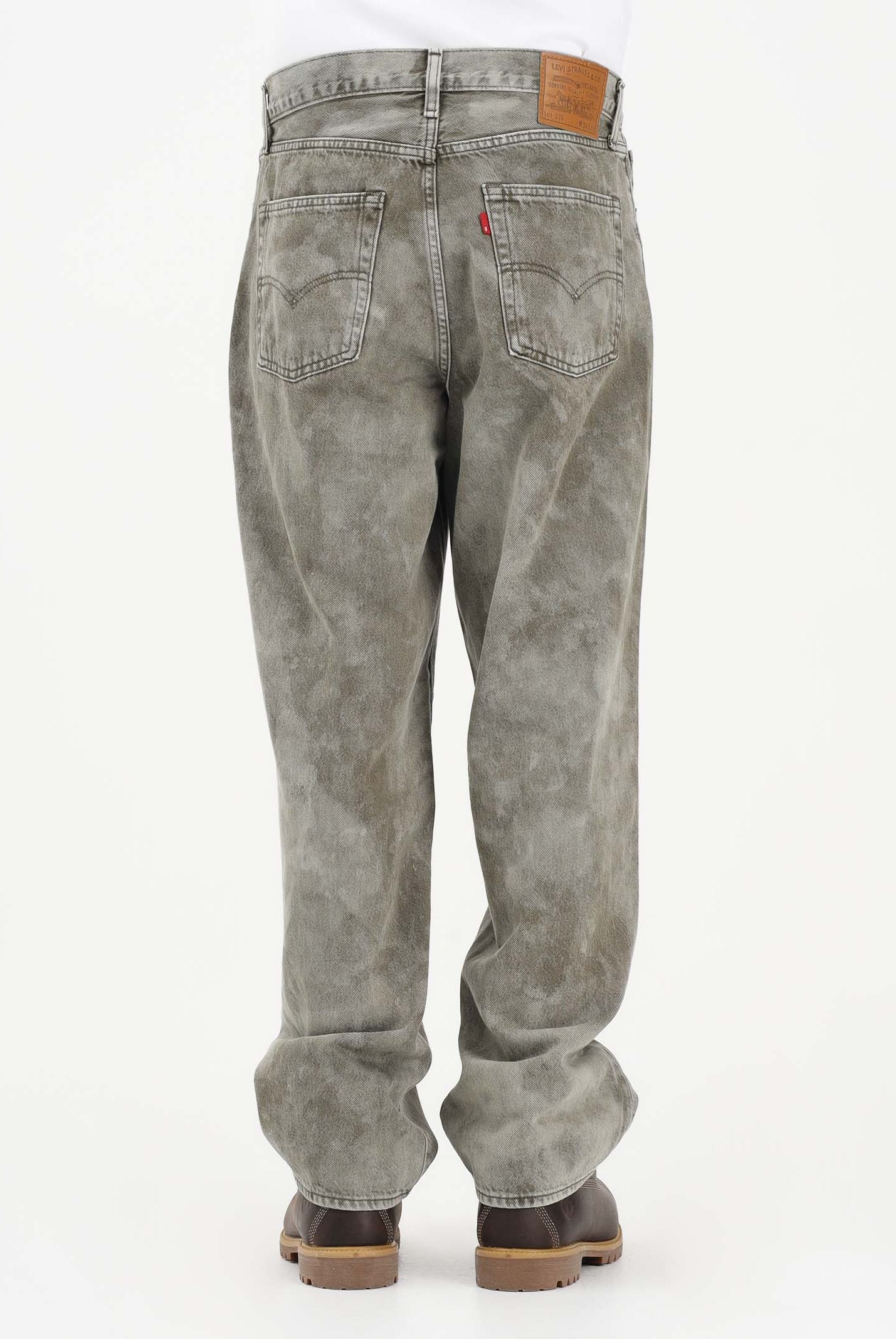 LEVI'S Jeans 578™ Baggy verde militare da uomo con effetto marmorizzato A4750-0113 . LEVI'S®