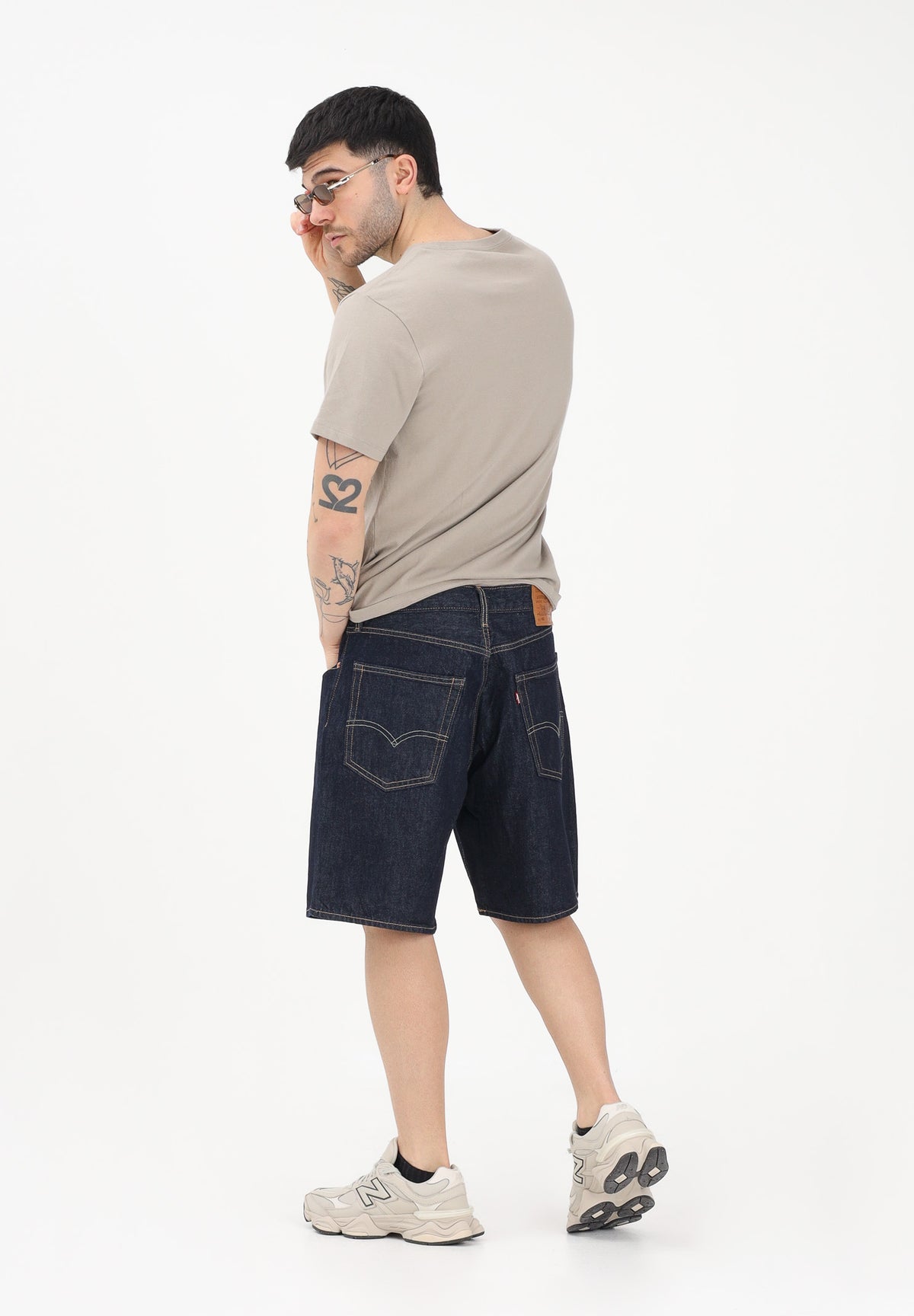 LEVI'S Shorts 468™ Loose in denim blu da uomo A8461-0038 . LEVI'S®