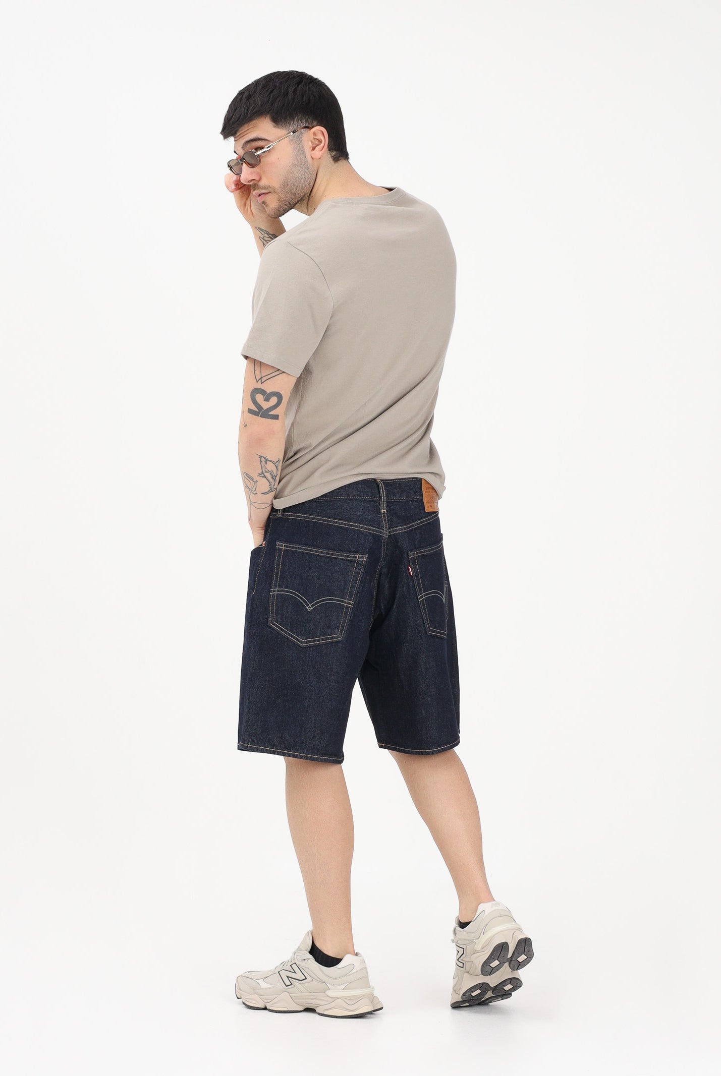 LEVI'S Shorts 468™ Loose in denim blu da uomo A8461-0038 . LEVI'S®