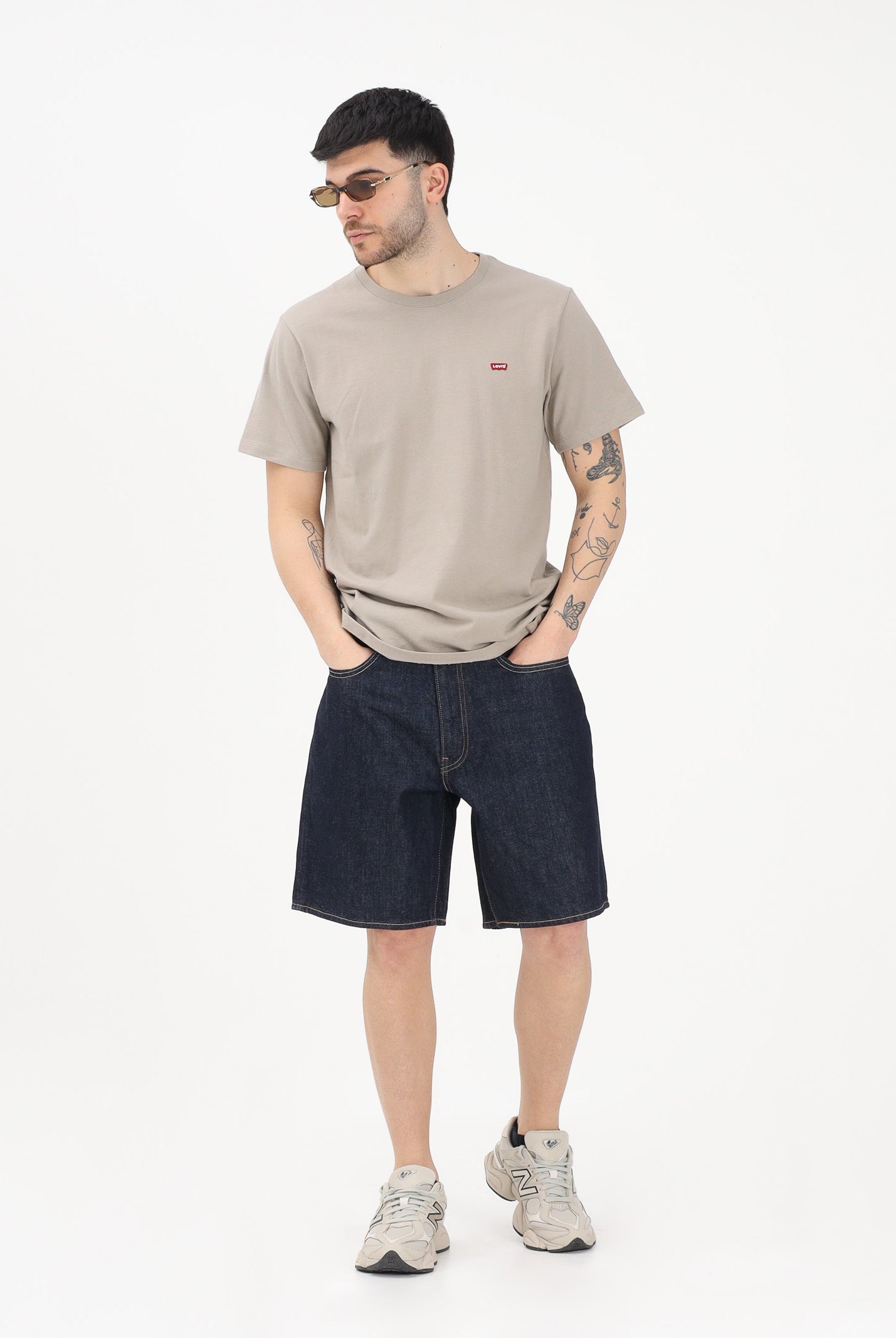 LEVI'S Shorts 468™ Loose in denim blu da uomo A8461-0038 . LEVI'S®