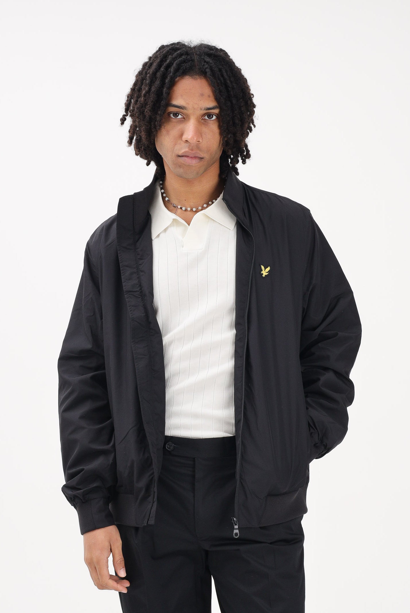 LYLE & SCOTT Giacca a vento nera da uomo JK2412V Z865 LYLE & SCOTT