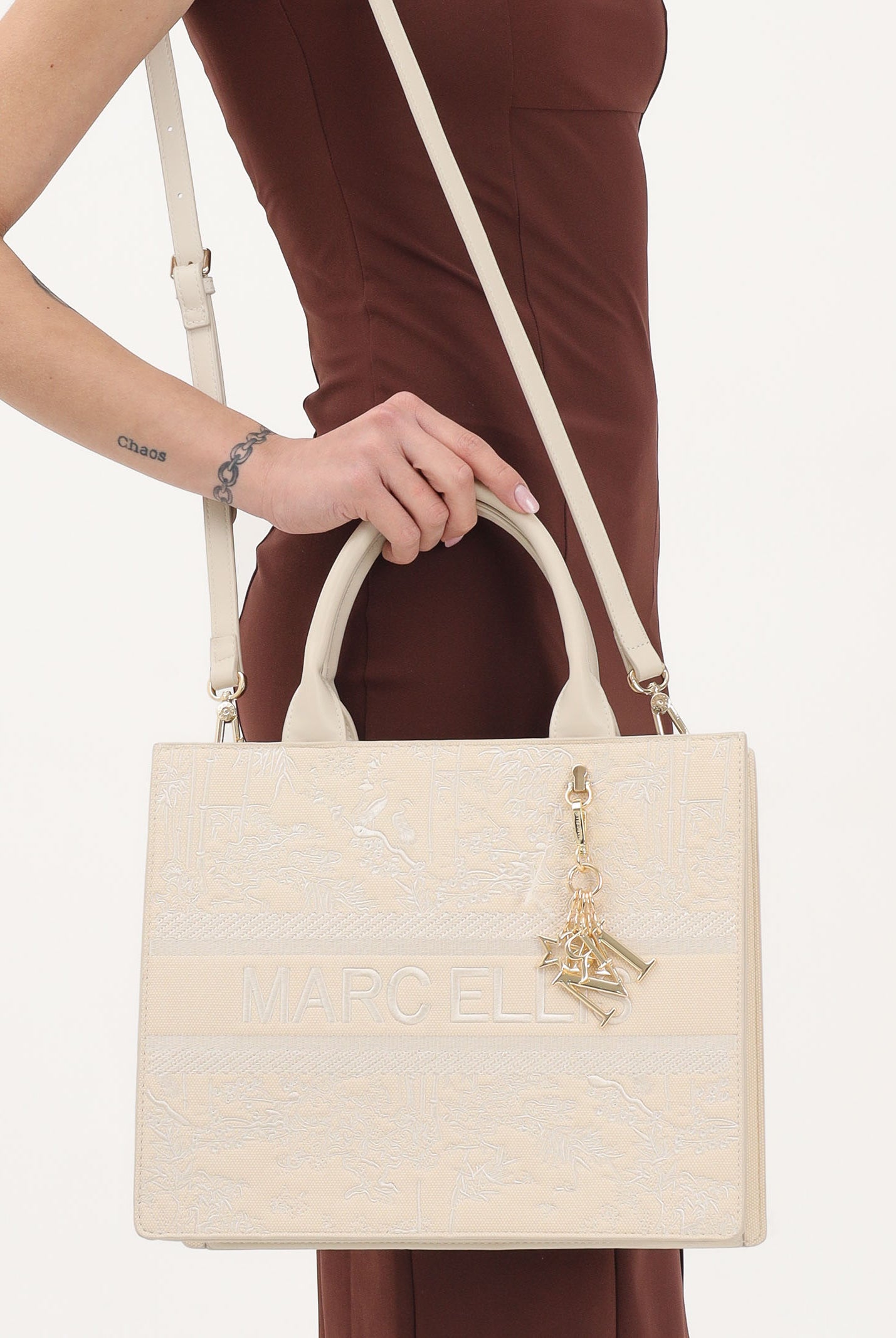 MARC ELLIS Borsa a mano Buby Luxe beige da donna BUBY-LUXE MI MARC ELLIS