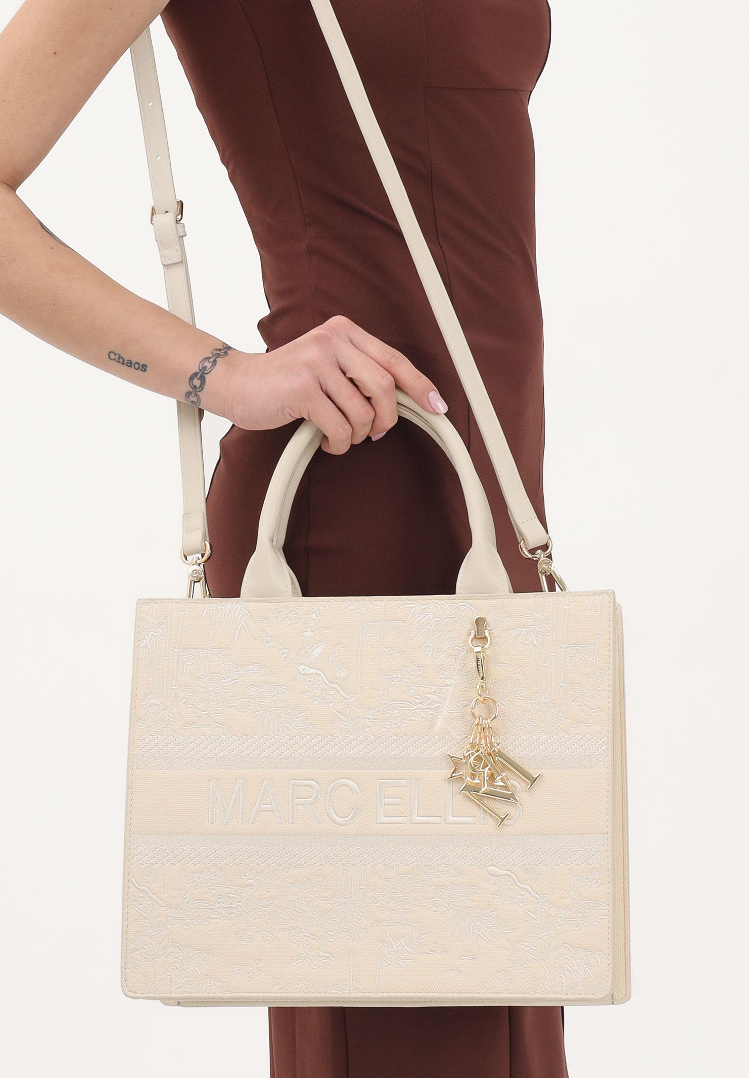 MARC ELLIS Borsa a mano Buby Luxe beige da donna BUBY-LUXE MI MARC ELLIS