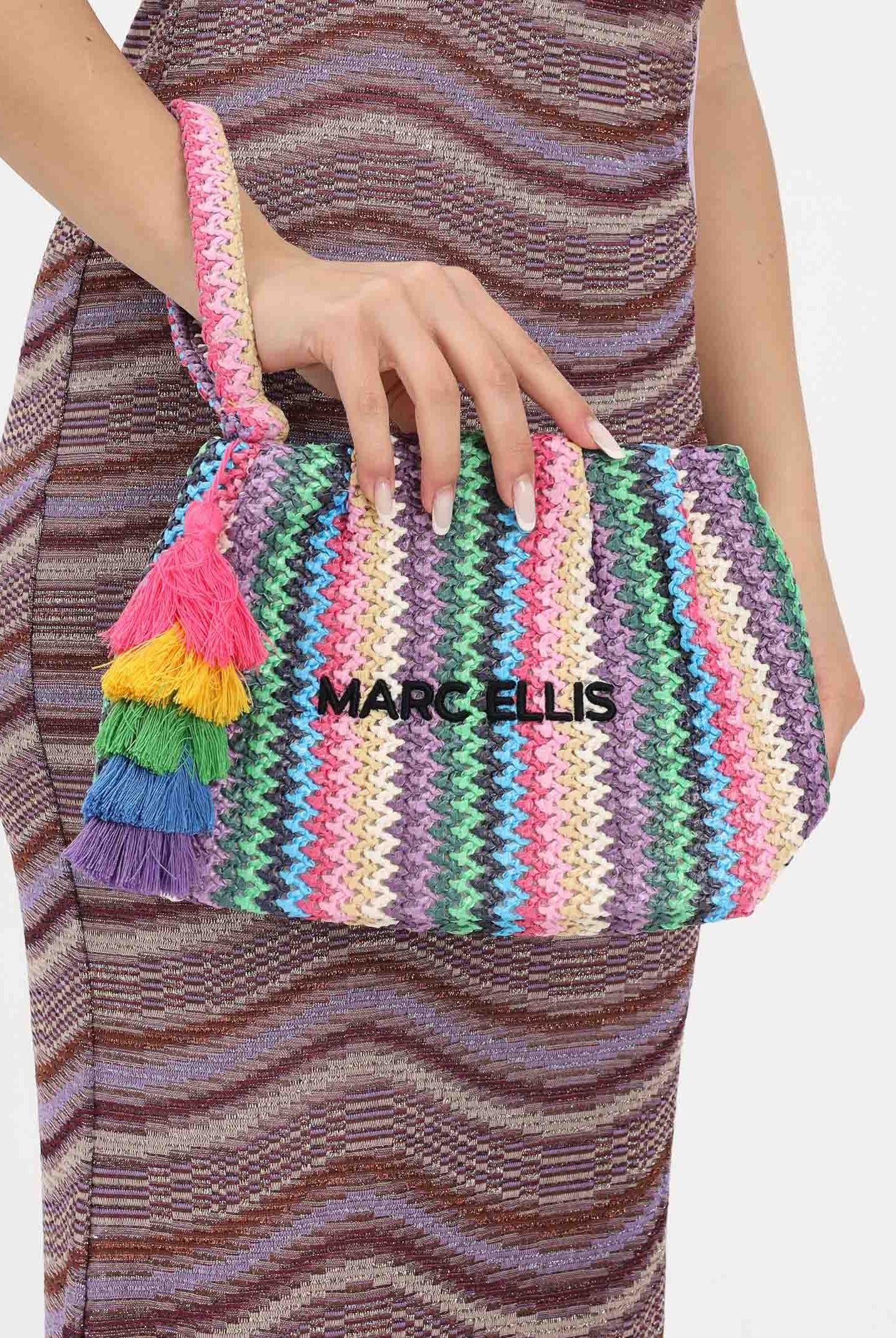 MARC ELLIS Pochette Buby S Claire C multicolore da donna BUBY-S-CLAIRE-C MUPI MARC ELLIS