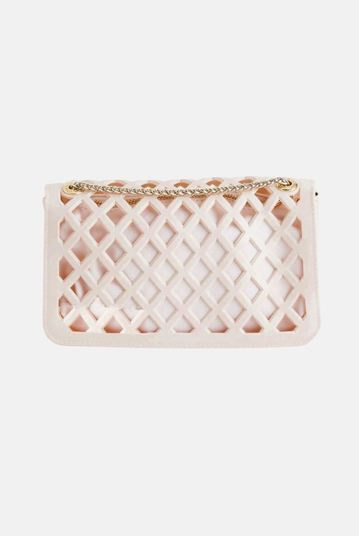 MARC ELLIS Borsa a tracolla FLAT-BASKET rosa cipria da donna FLAT-BASKET LIROLIGO MARC ELLIS