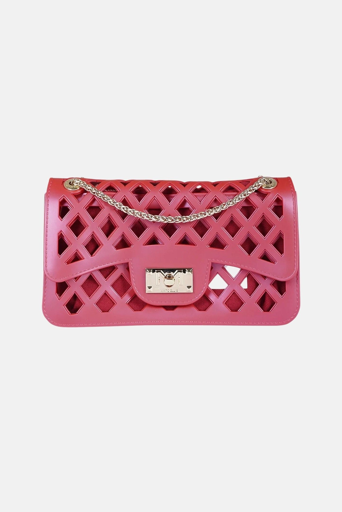 MARC ELLIS Borsa a tracolla FLAT-BASKET fucsia da donna FLAT-BASKET RORELIGO MARC ELLIS