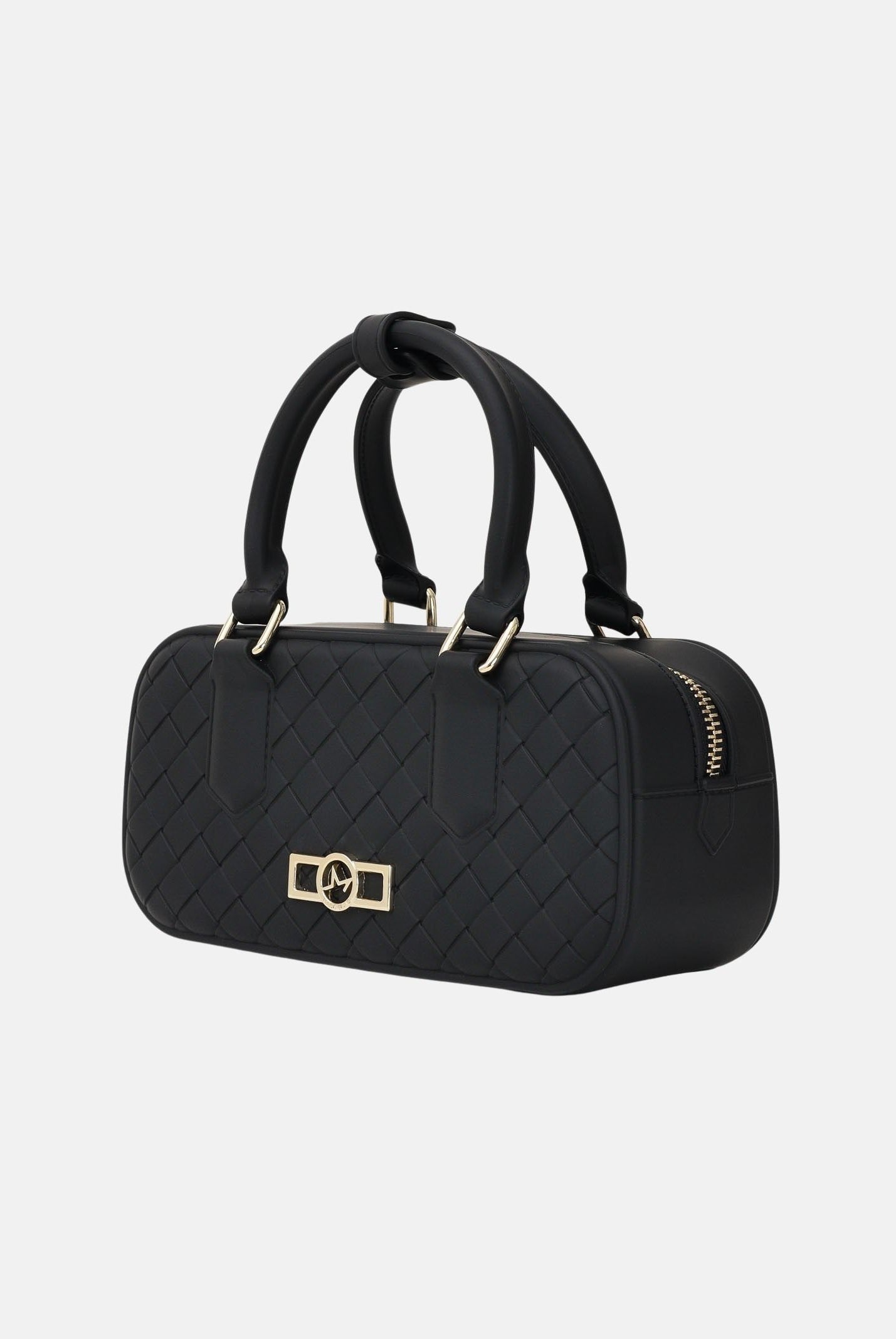 MARC ELLIS Borsa a mano Flat Glitty nera da donna FLAT-GLITTY BLLIGO MARC ELLIS