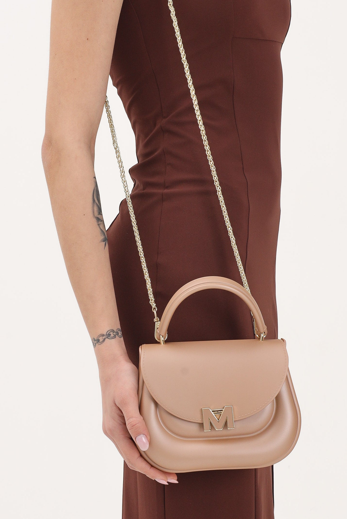 MARC ELLIS Borsa a mano Flat Jelly 26 beige da donna FLAT-JELLY26 MOMOLIGO MARC ELLIS