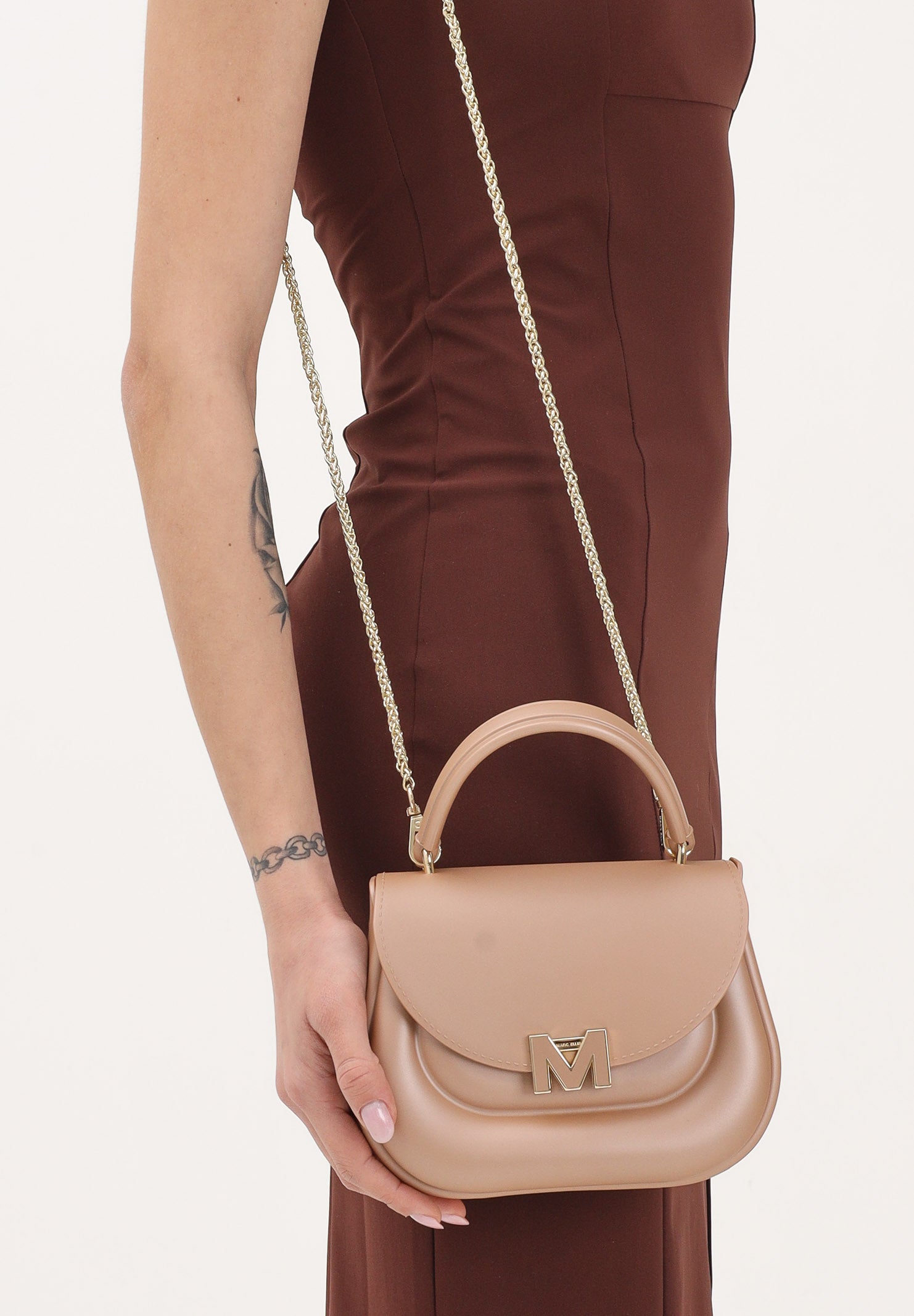 MARC ELLIS Borsa a mano Flat Jelly 26 beige da donna FLAT-JELLY26 MOMOLIGO MARC ELLIS
