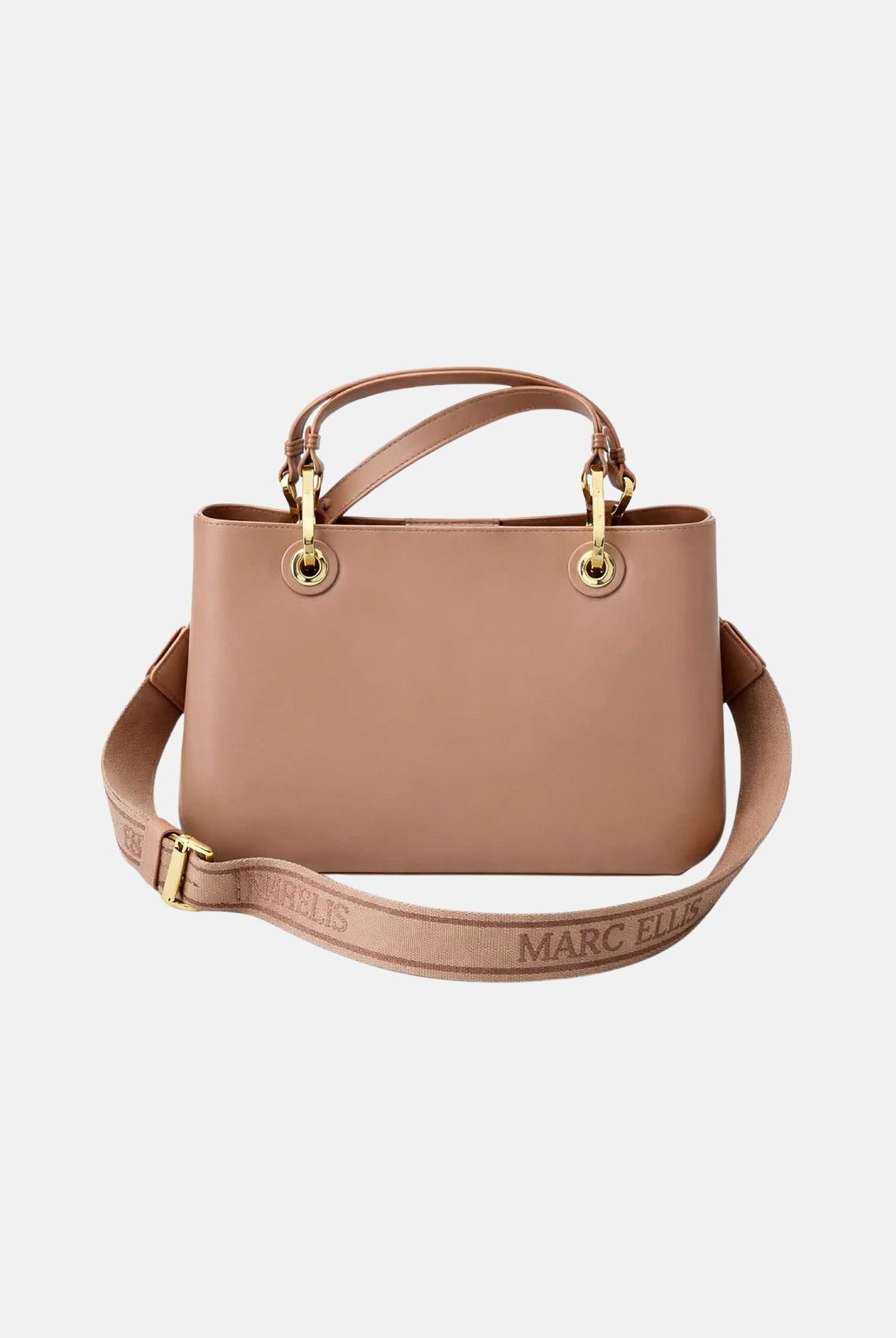 MARC ELLIS Borsa a mano Flat Kira cammello da donna FLAT-KIRA MOMOLIGO MARC ELLIS