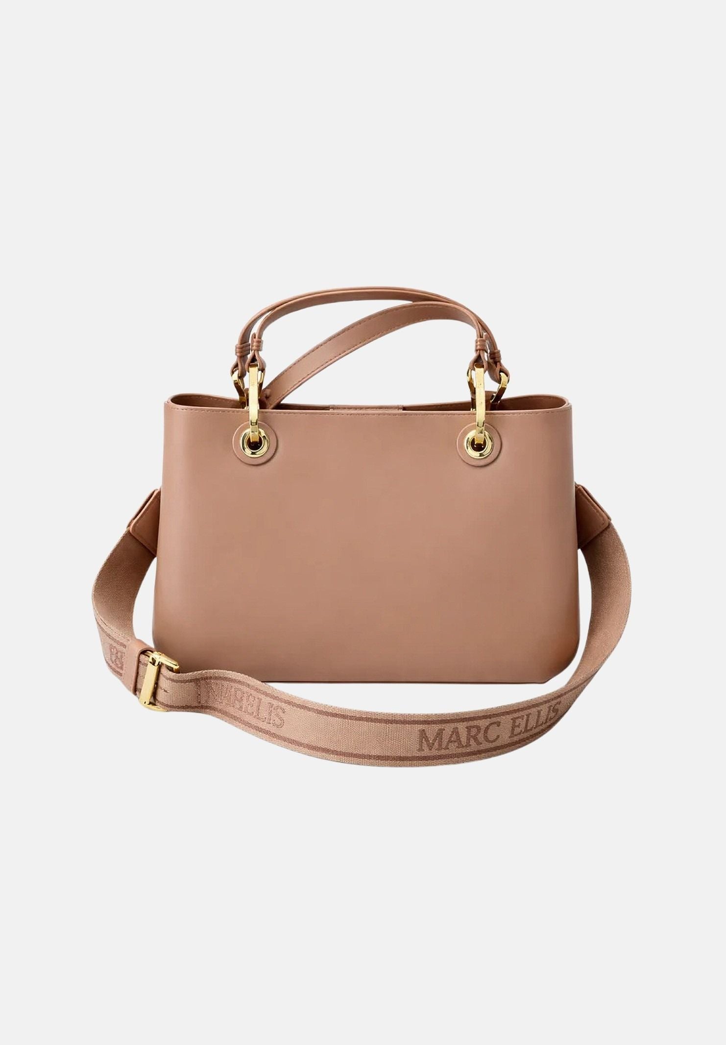 MARC ELLIS Borsa a mano Flat Kira cammello da donna FLAT-KIRA MOMOLIGO MARC ELLIS