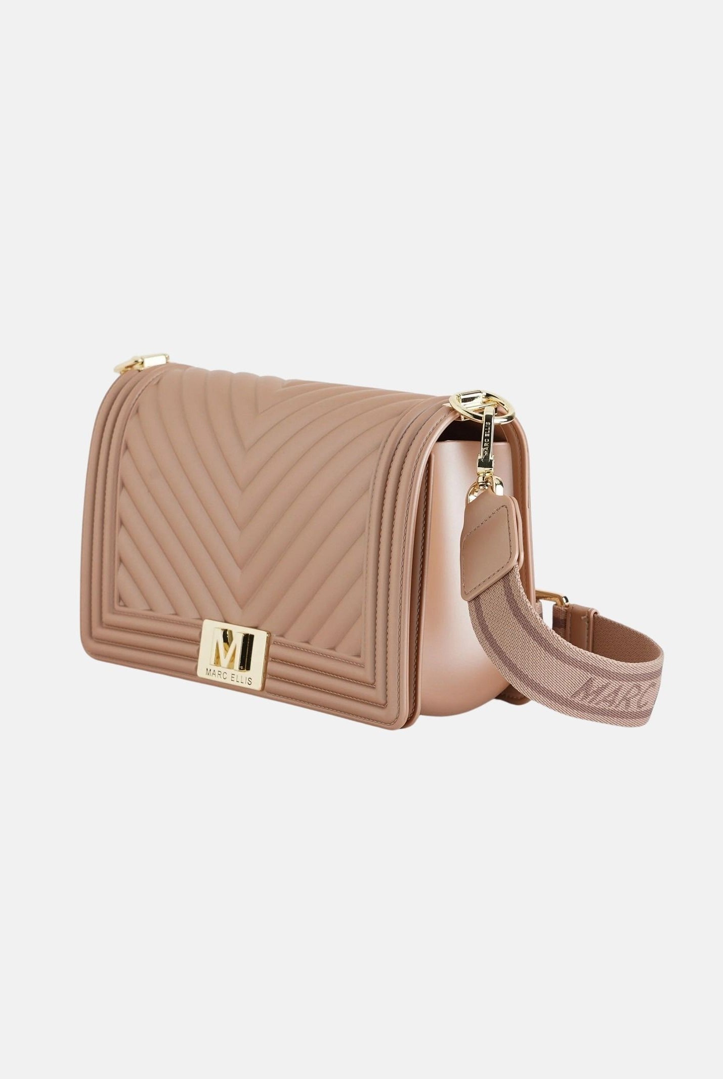 MARC ELLIS Borsa a tracolla Flat M 26 beige da donna FLAT-M-26 MOMOLIGO MARC ELLIS