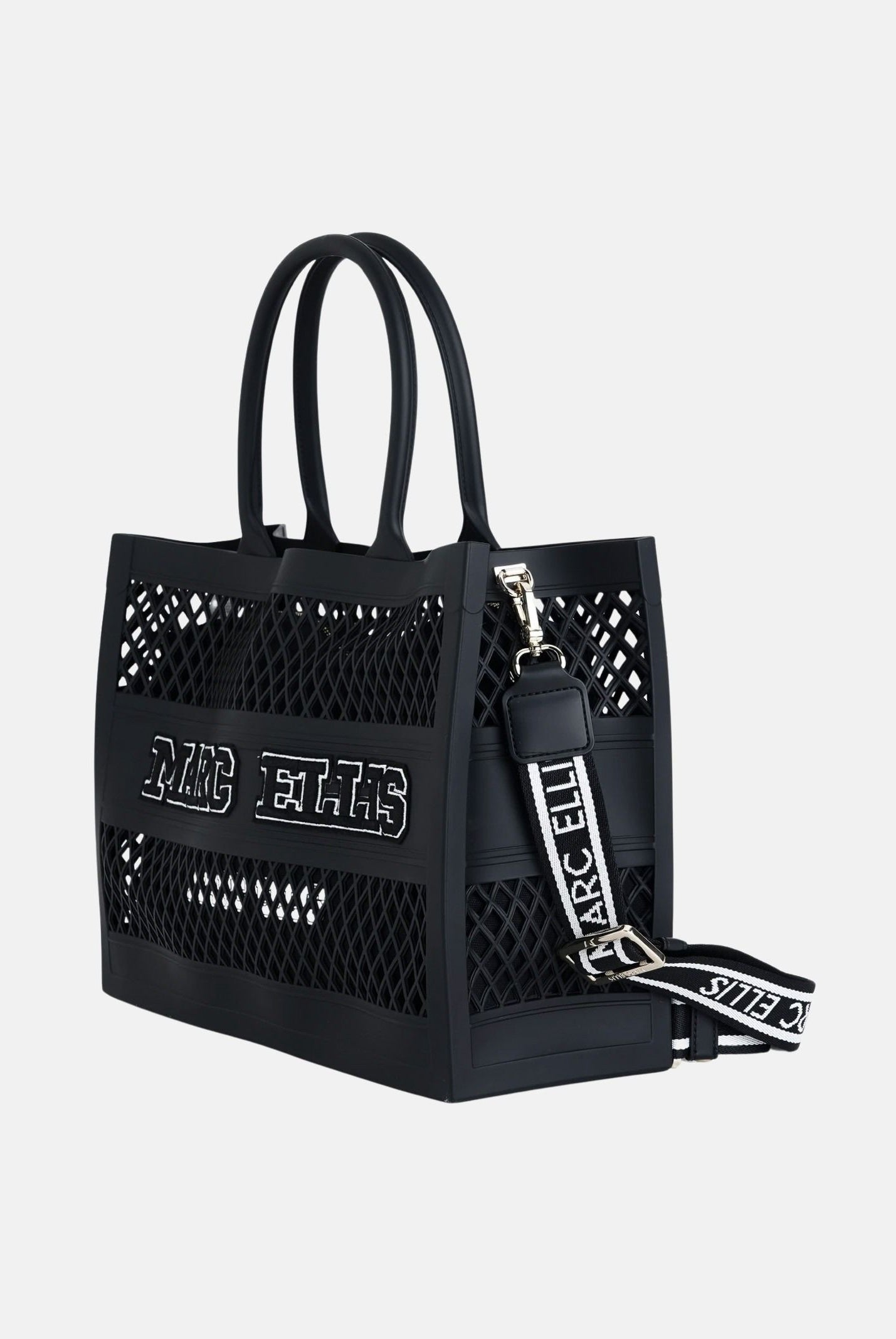 MARC ELLIS Shopper FLAT-SPONGE-M nera da donna FLAT-SPONGE-M BLLIGO MARC ELLIS