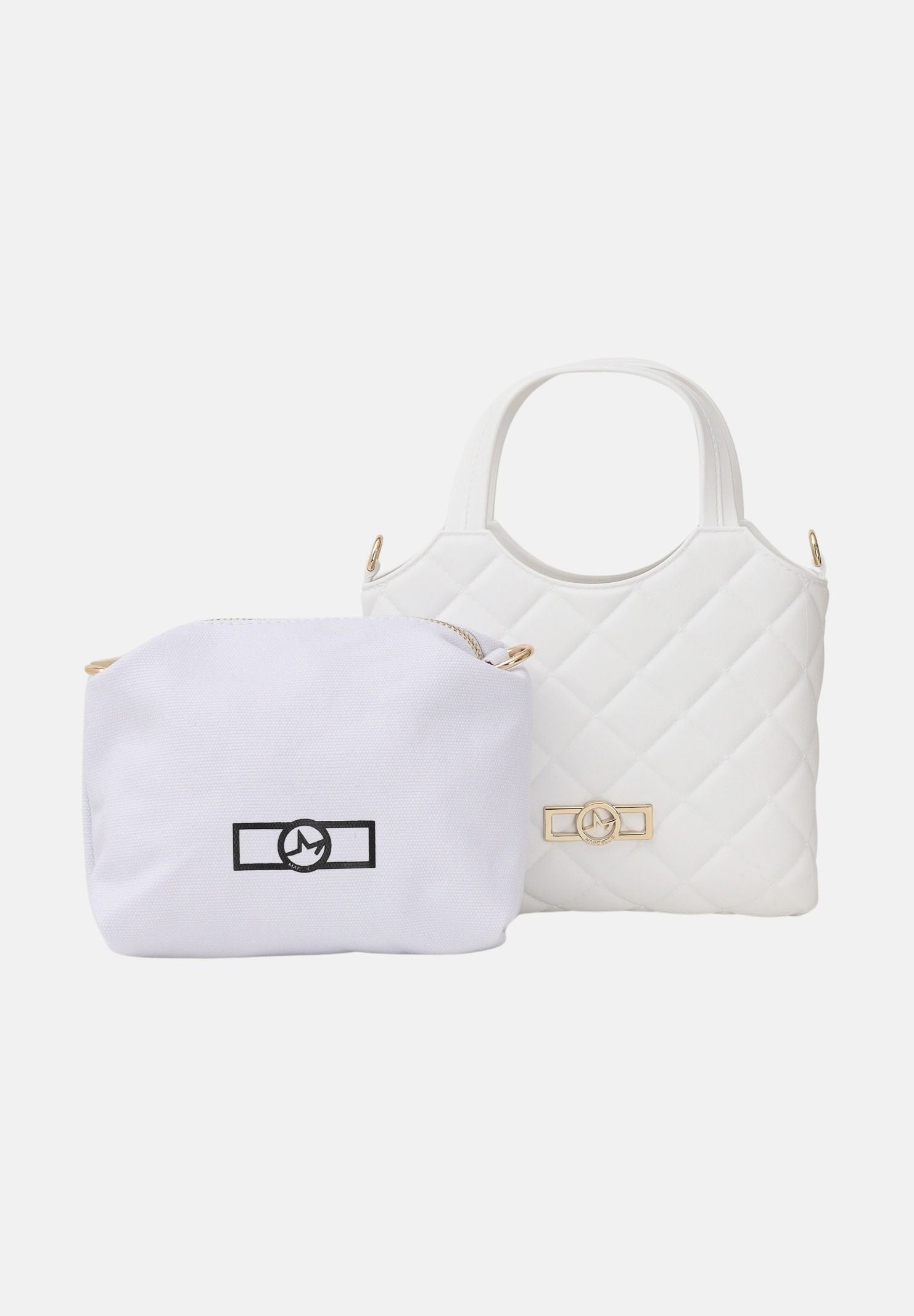 MARC ELLIS Borsa a mano Flat Teen bianca da donna FLAT-TEEN MILIGO MARC ELLIS