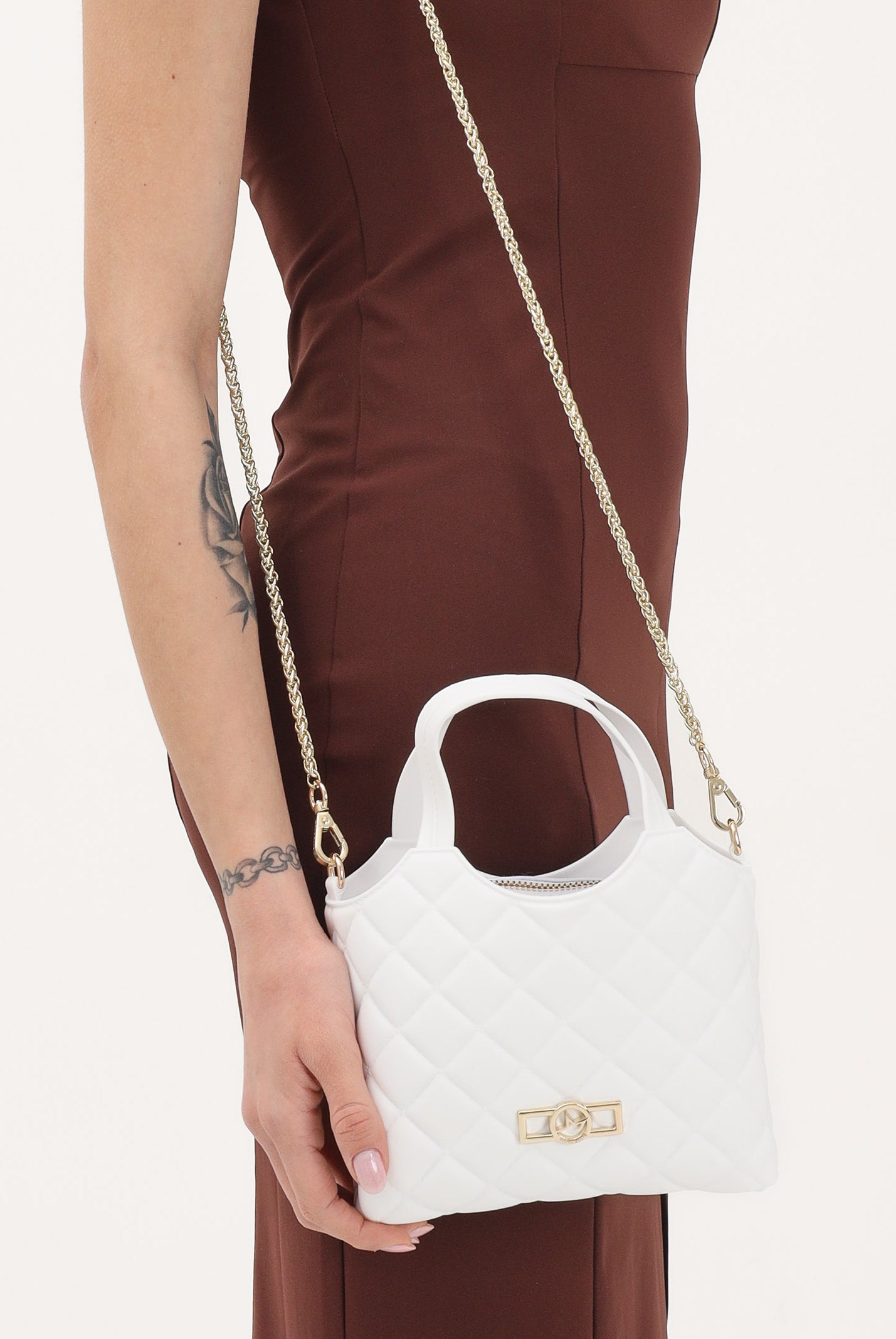 MARC ELLIS Borsa a mano Flat Teen bianca da donna FLAT-TEEN MILIGO MARC ELLIS