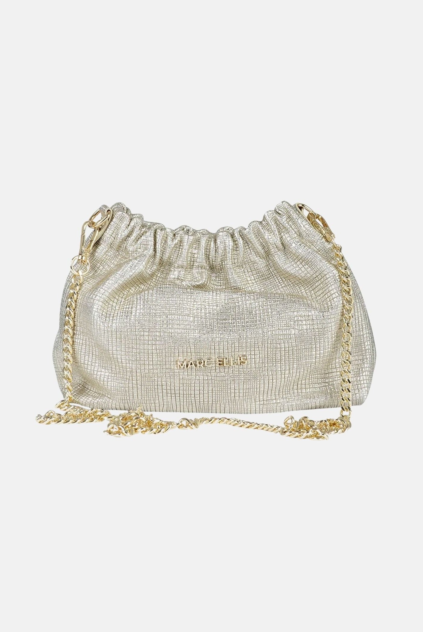 MARC ELLIS Borsa a tracolla Helena Suede oro da donna HELENA-SUEDE-RF GO MARC ELLIS