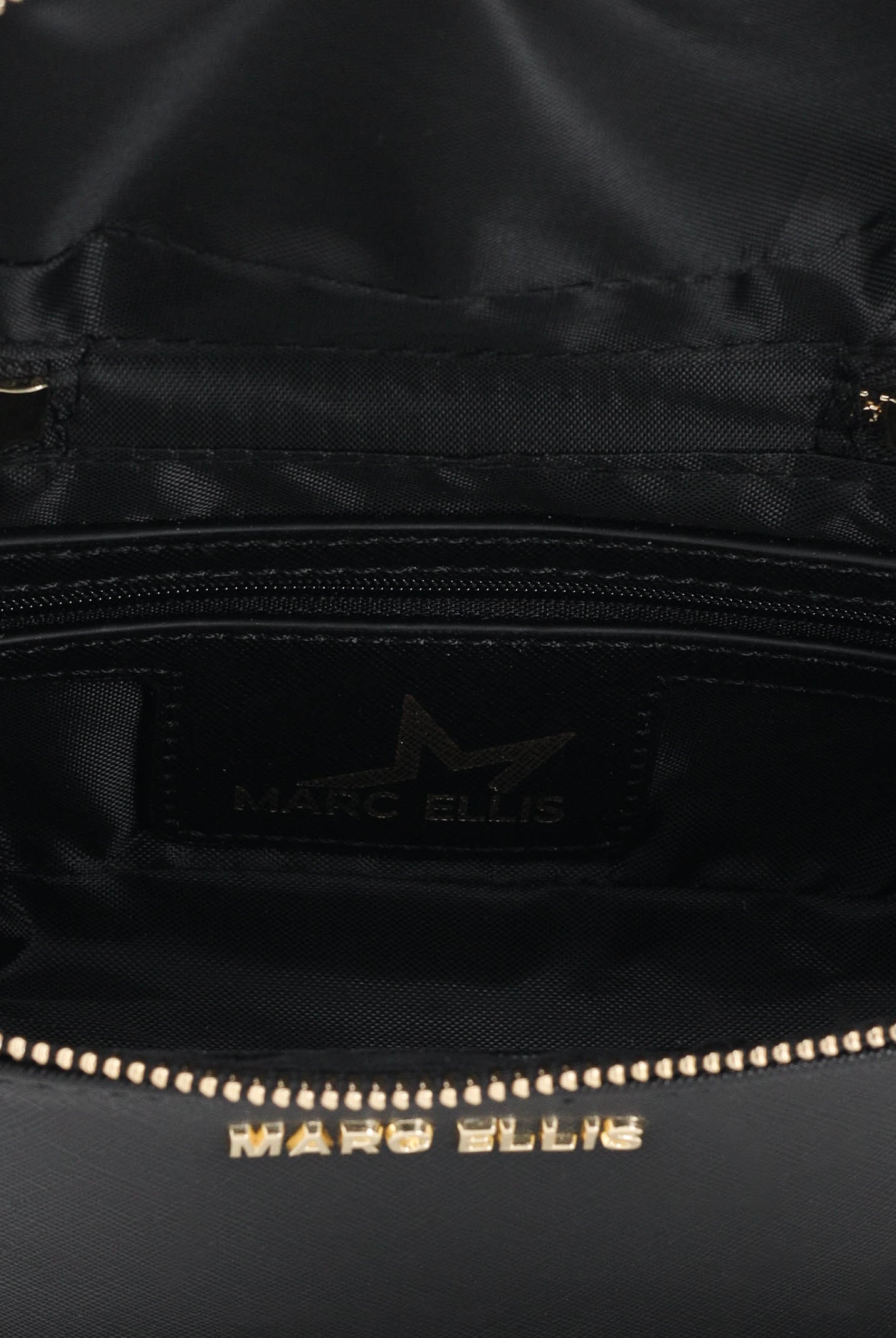 MARC ELLIS Borsa a mano Kansas MF nera da donna KANSAS-MF BL MARC ELLIS