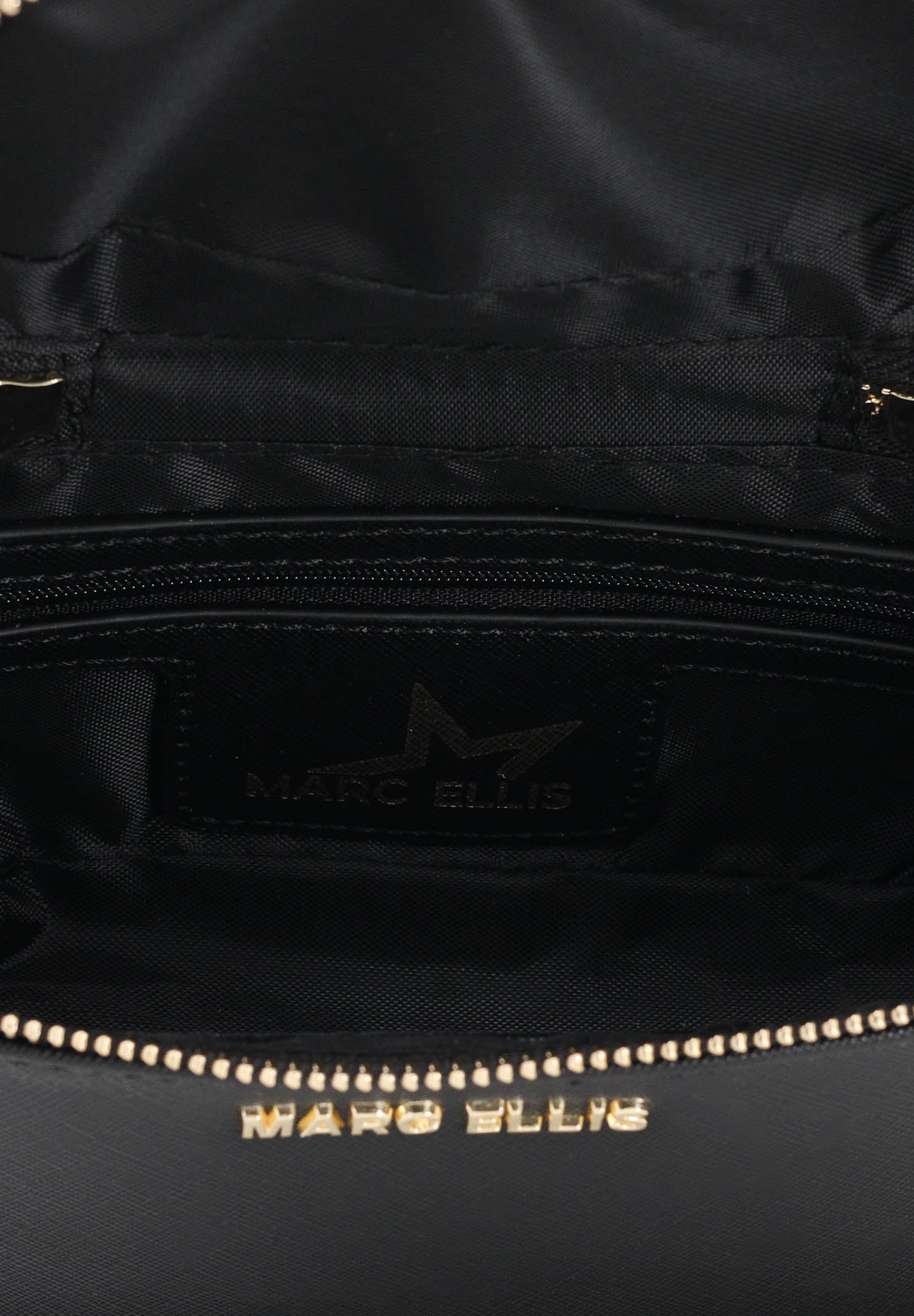 MARC ELLIS Borsa a mano Kansas MF nera da donna KANSAS-MF BL MARC ELLIS