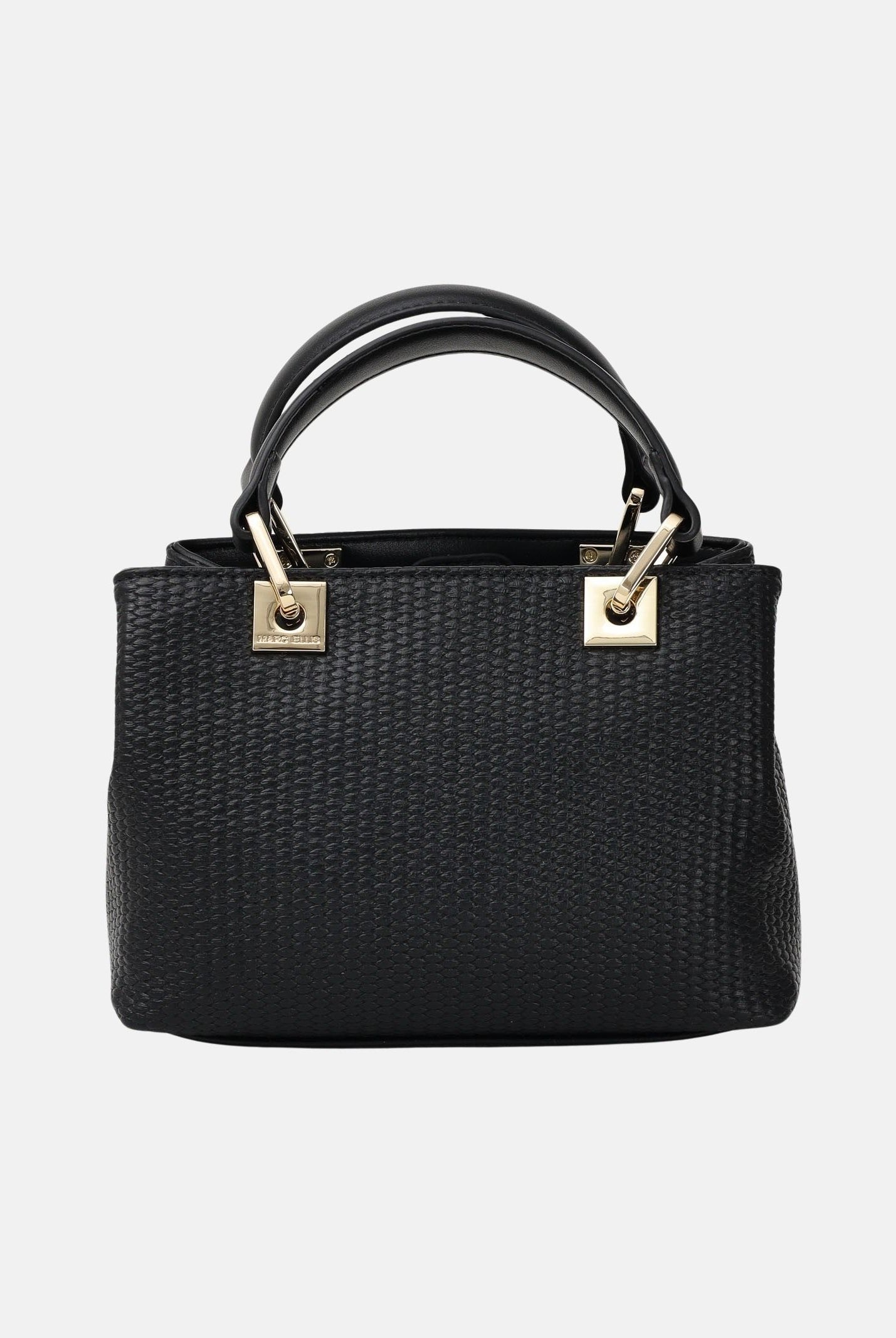MARC ELLIS Borsa a mano Krissy S Straw nera da donna KRISSY-S-STRAW BL MARC ELLIS