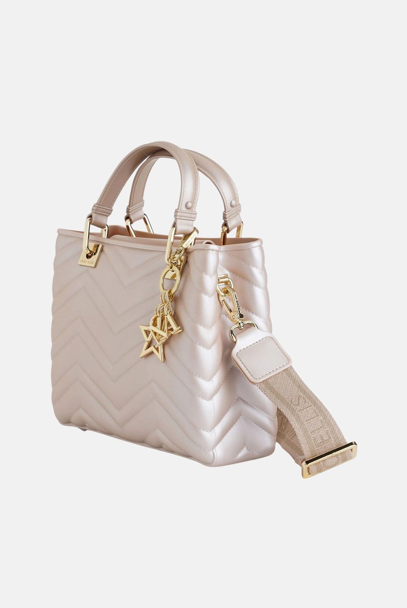 MARC ELLIS Borsa a mano Krissy Wave M rosa cipria da donna KRISSY-WAVE-M LITALIGO MARC ELLIS