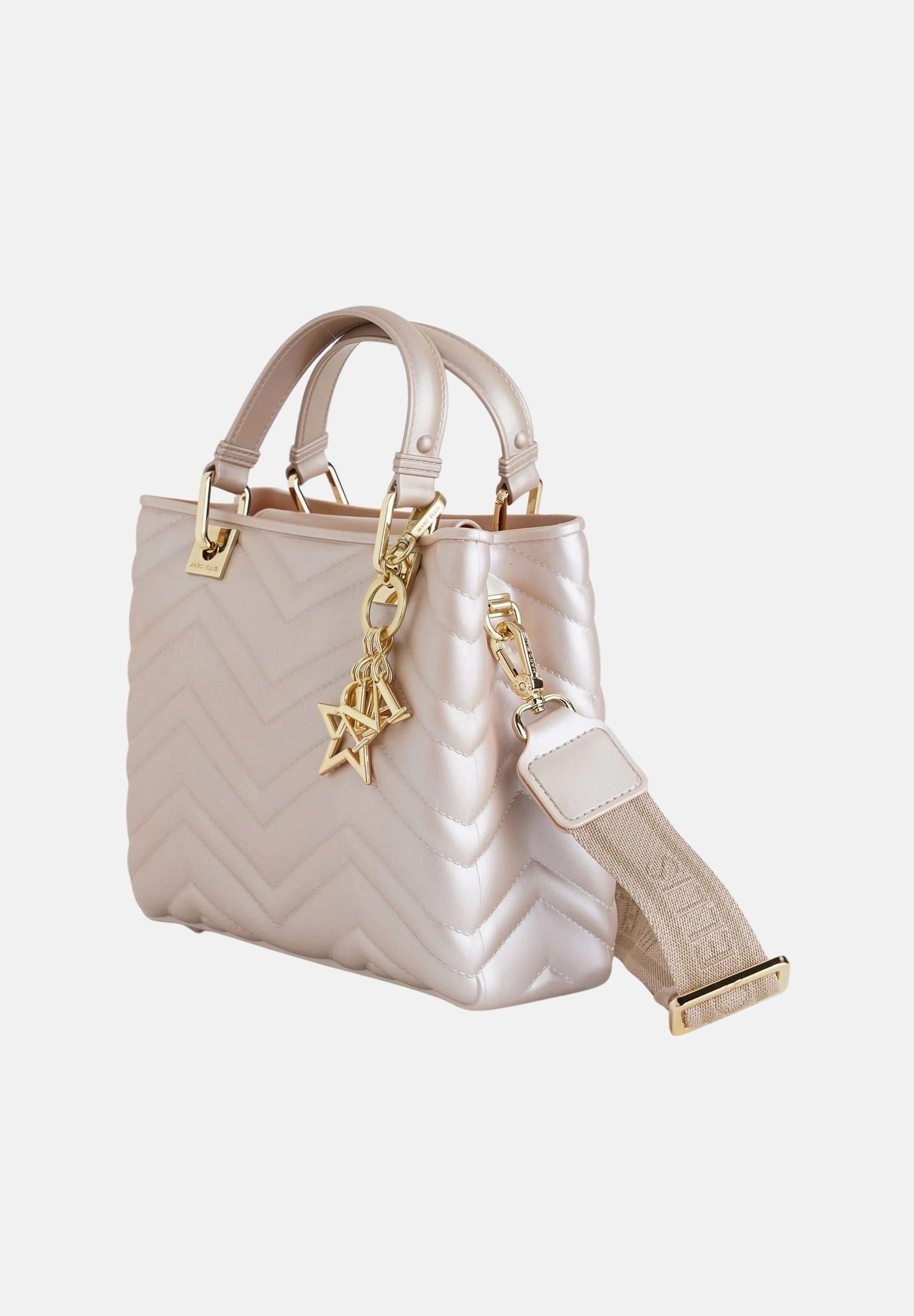 MARC ELLIS Borsa a mano Krissy Wave M rosa cipria da donna KRISSY-WAVE-M LITALIGO MARC ELLIS