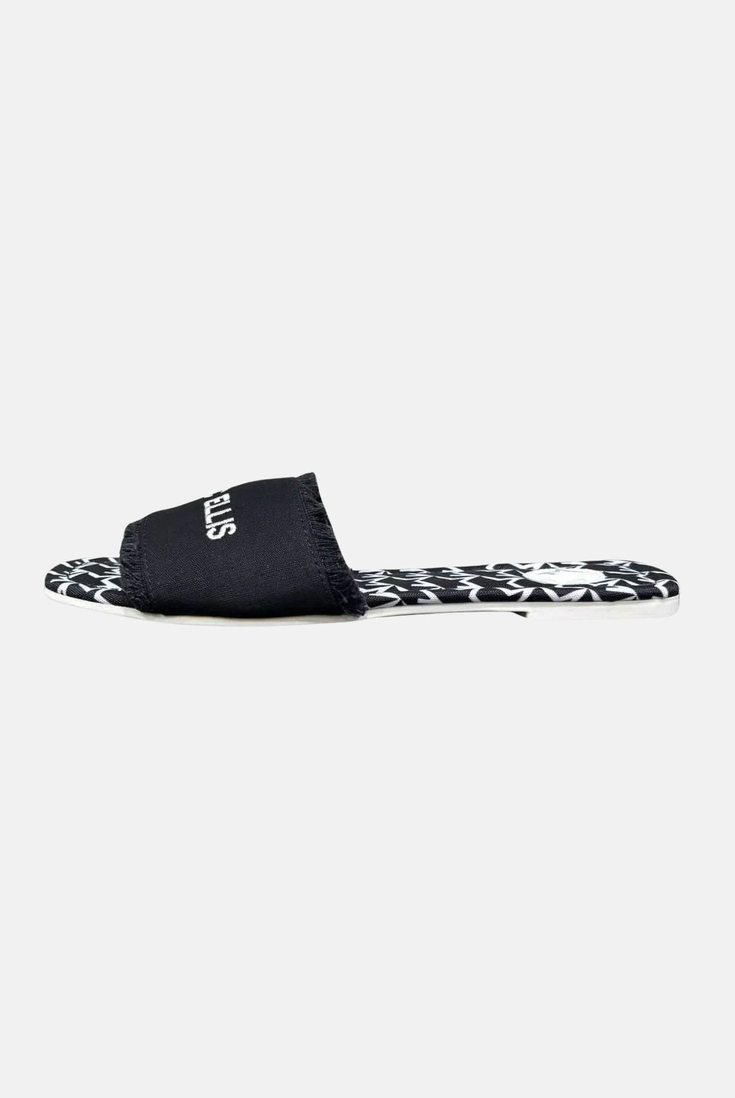 MARC ELLIS Ciabatte nere da donna con logo ME261C100 BX1 MARC ELLIS