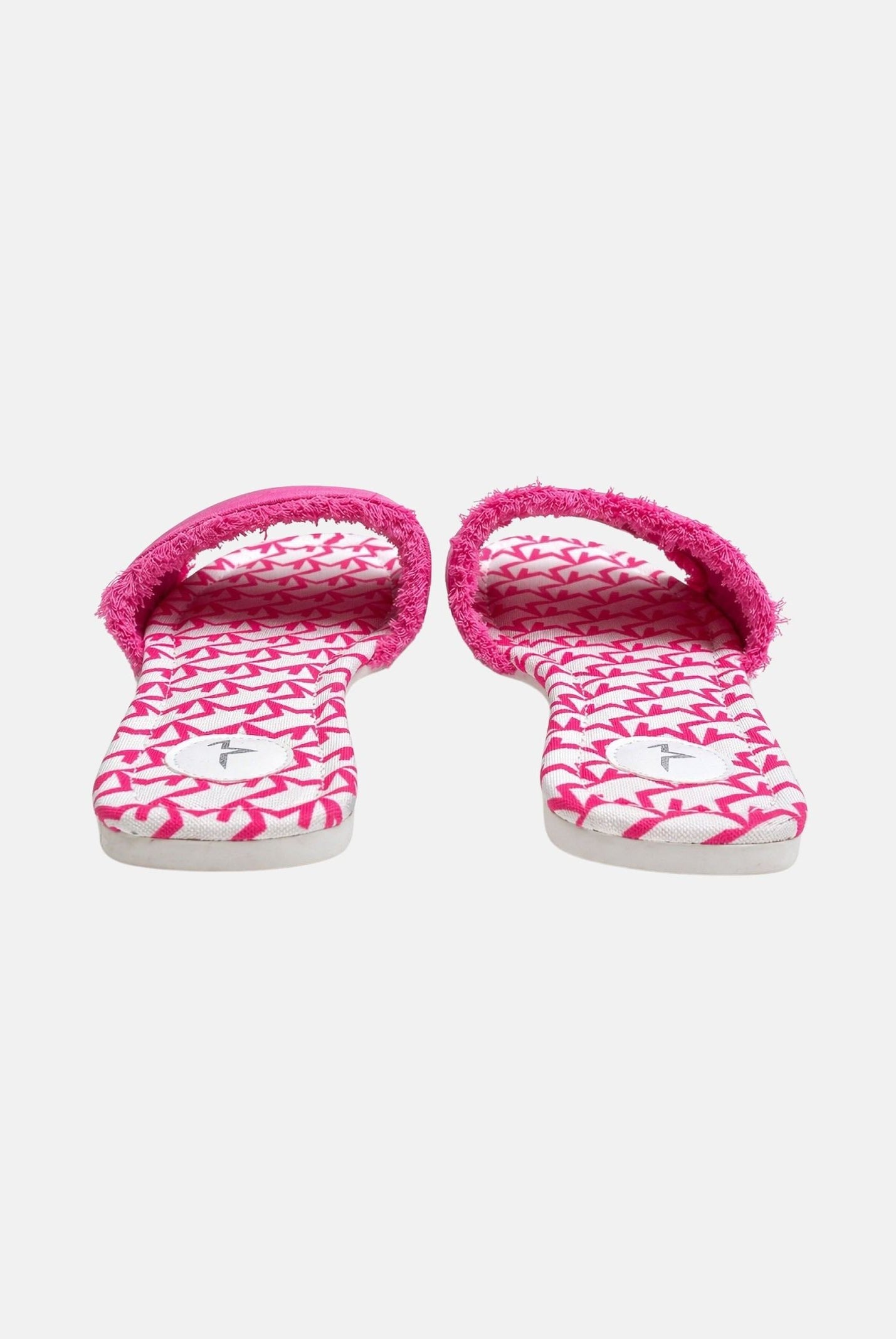 MARC ELLIS Ciabatte bianche e fucsia da donna con logo ME261C100 PXX MARC ELLIS