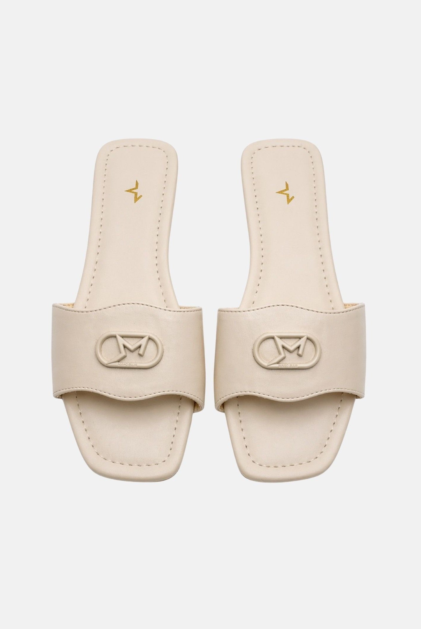 MARC ELLIS Ciabatte flat panna da donna ME261C200 BX2 MARC ELLIS