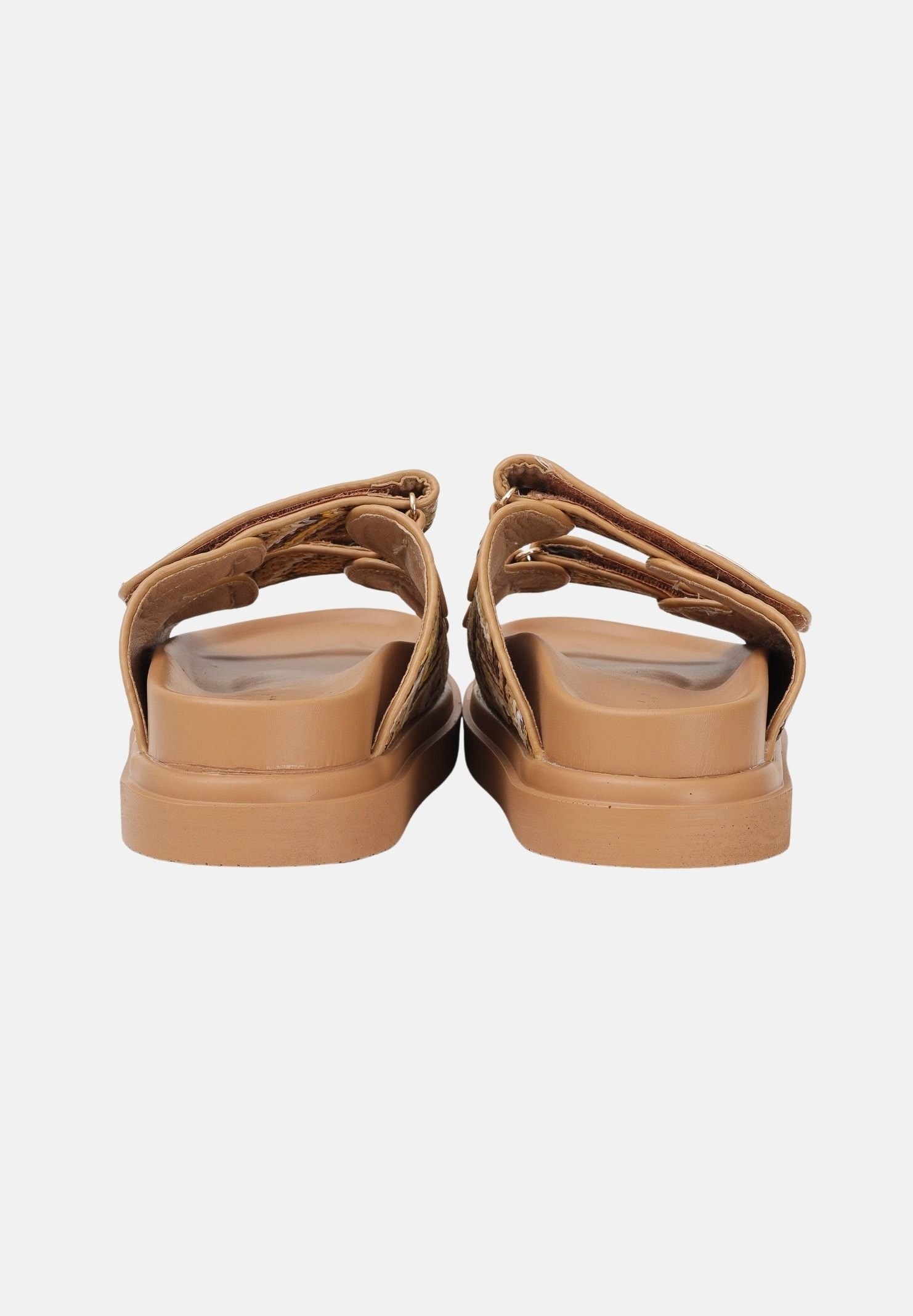 MARC ELLIS Ciabatte platform cuoio da donna ME261D300 CO1 MARC ELLIS