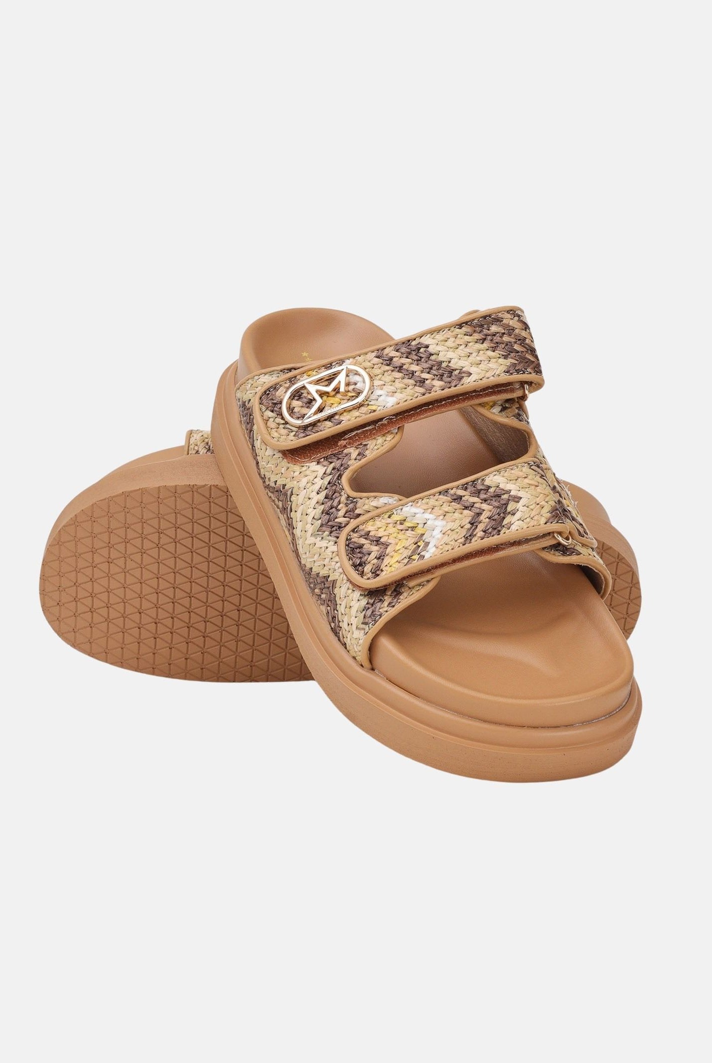 MARC ELLIS Ciabatte platform cuoio da donna ME261D300 CO1 MARC ELLIS
