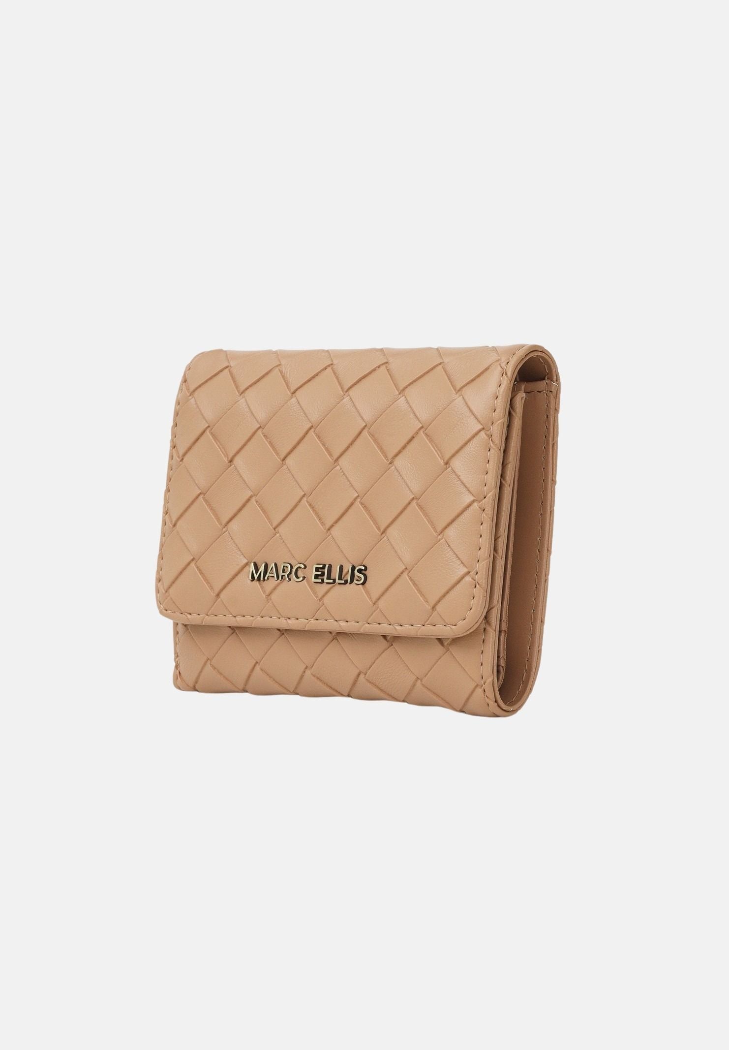 MARC ELLIS Portafogli Soko Plait beige da donna SOKO-PLAIT MOMO MARC ELLIS