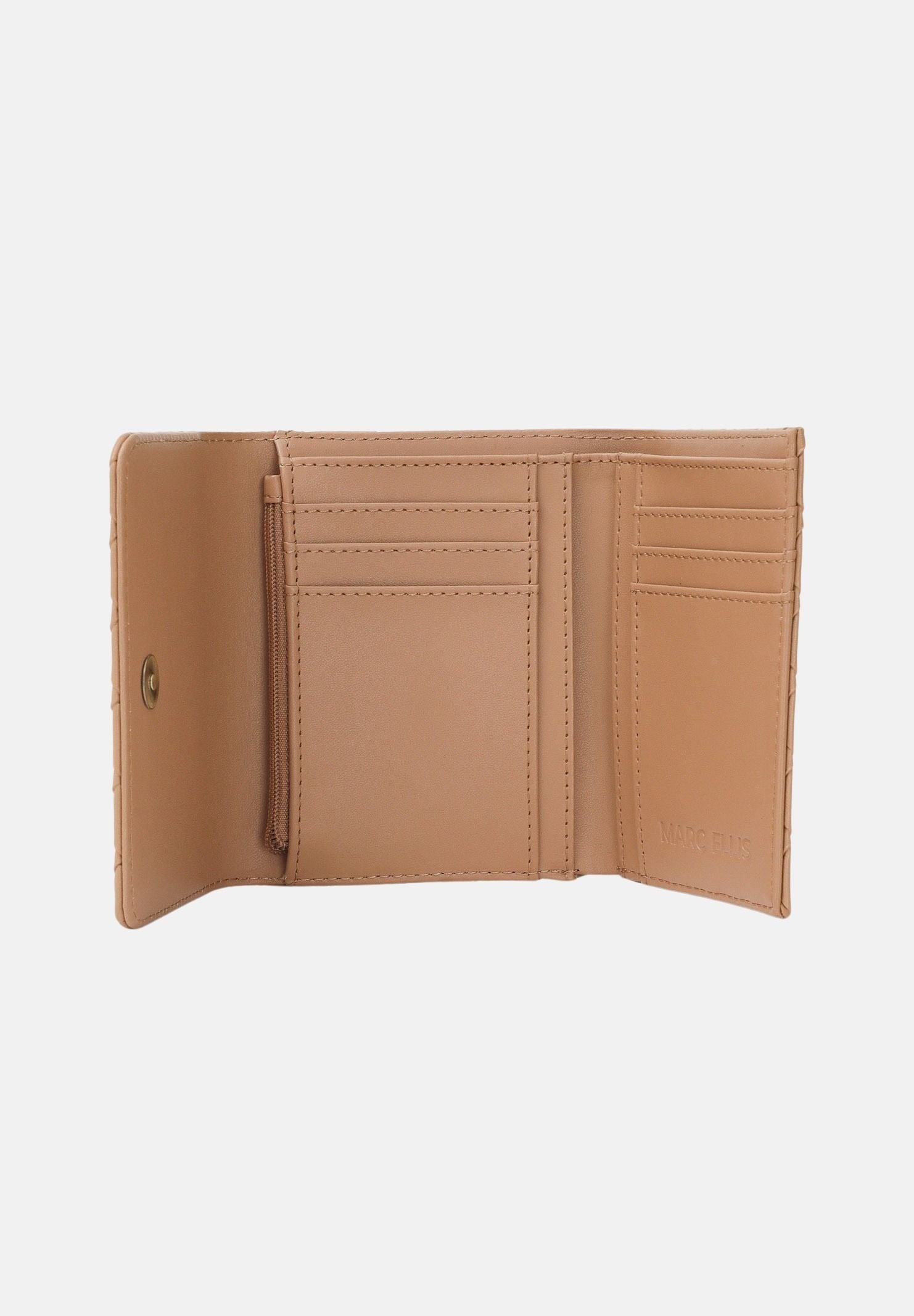 MARC ELLIS Portafogli Soko Plait beige da donna SOKO-PLAIT MOMO MARC ELLIS