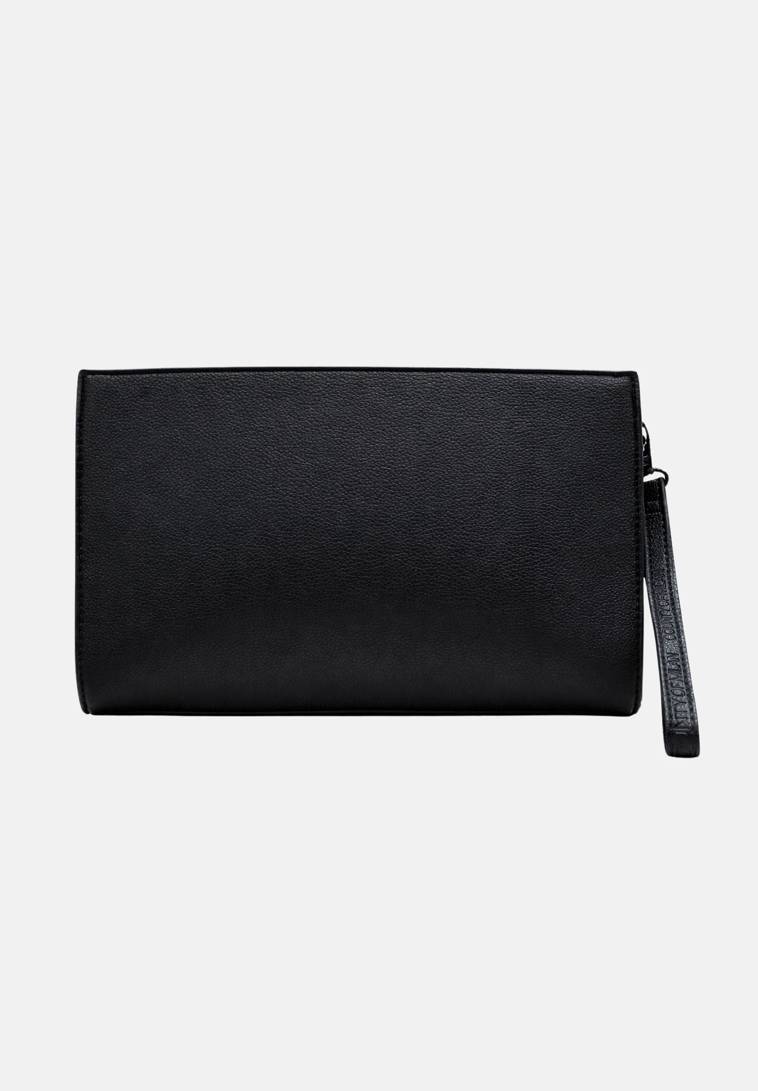 MARCELO BURLON COUNTY OF MILAN Pochette nera per uomo e donna con stampa ali COMAS2603480895 . MARCELO BURLON COUNTY OF MILAN
