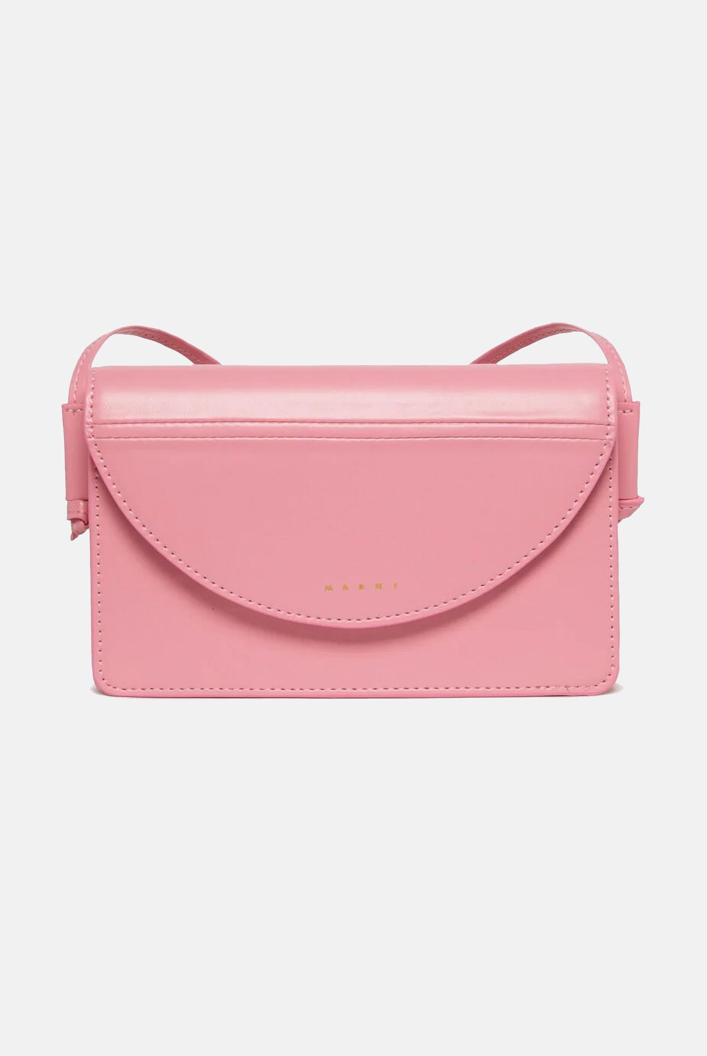 MARNI Borsa a tracolla rosa da donna con logo M01256M00TK 0M351 MARNI