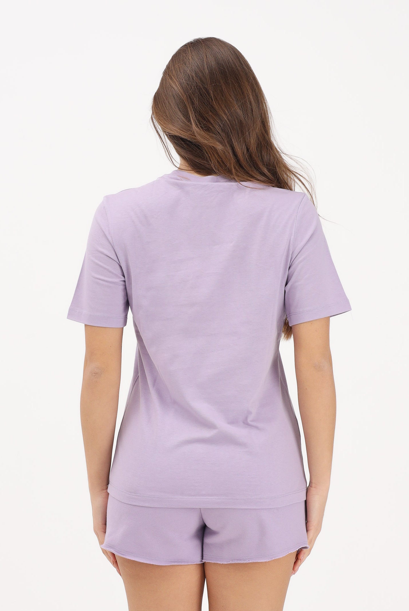 MARNI T-shirt a manica corta lilla per donna, ragazzi e bambini con logo M01601M00RF 0M612 MARNI
