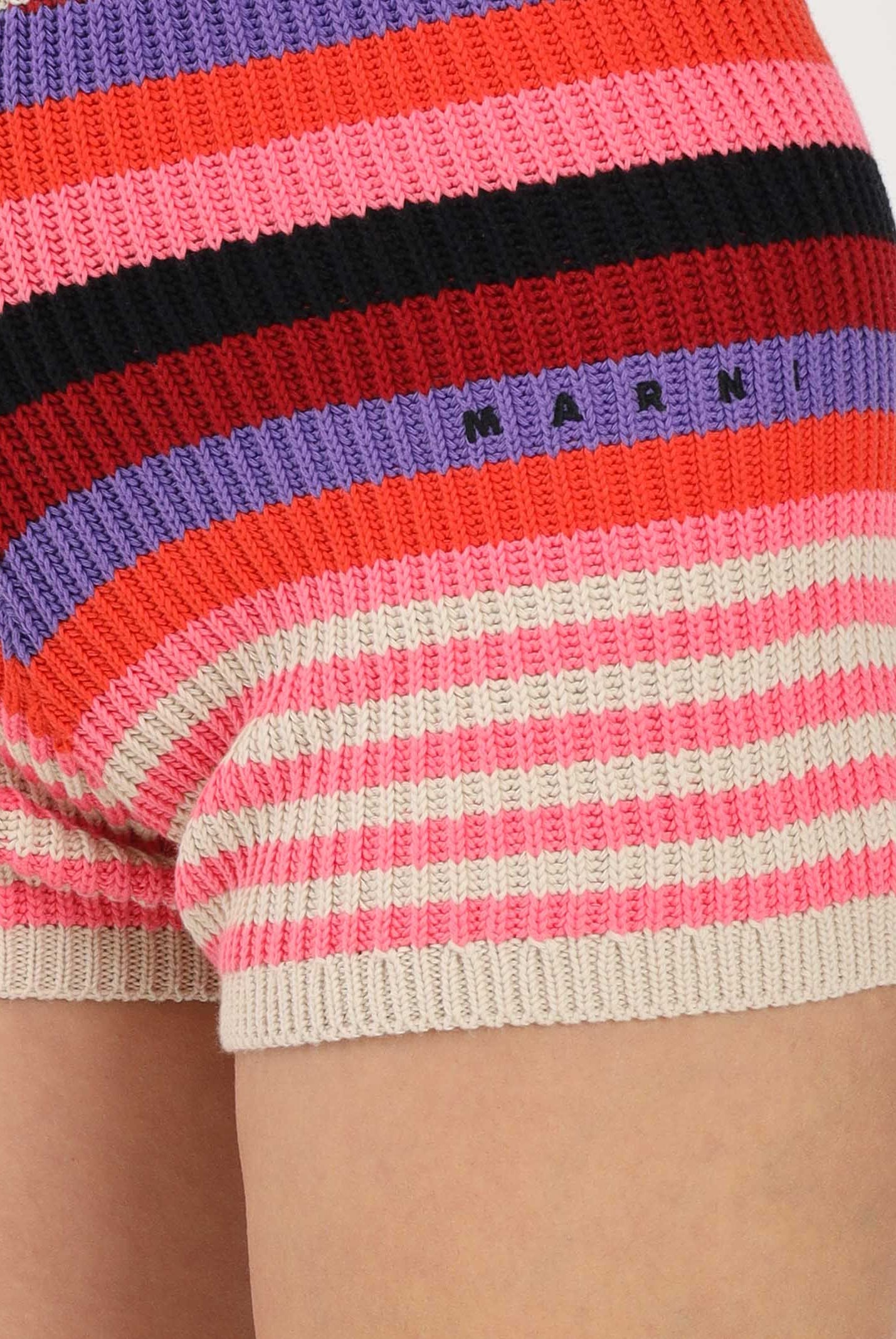 MARNI Shorts multicolore per donna, ragazze e bambine con logo M01751M00X1 0MC77 MARNI