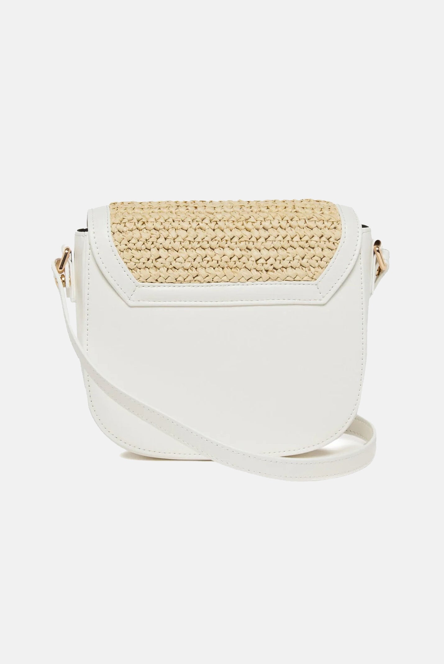 MARNI Borsa a tracolla Smile paglia e bianca da donna M01828M00WR 0M114 MARNI