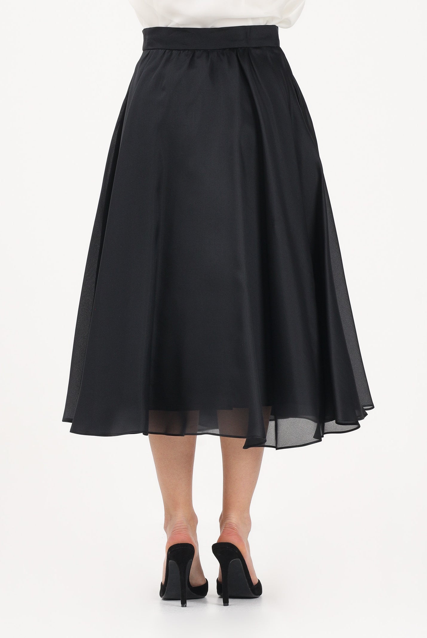 MAX MARA Gonna midi MSECALLE nera da donna 2616101023600 004 MAX MARA