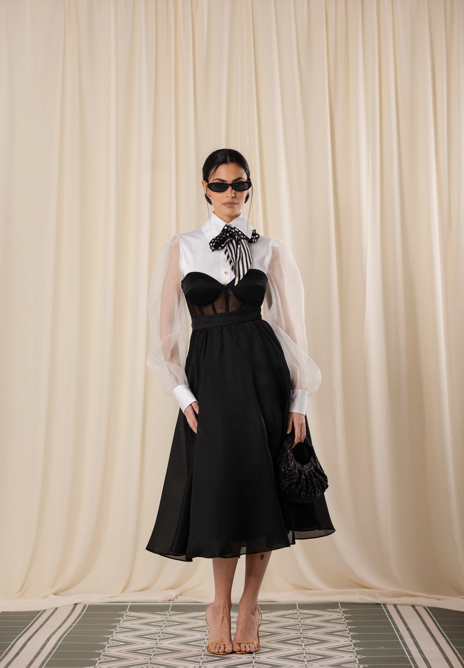 MAX MARA Gonna midi MSECALLE nera da donna 2616101023600 004 MAX MARA