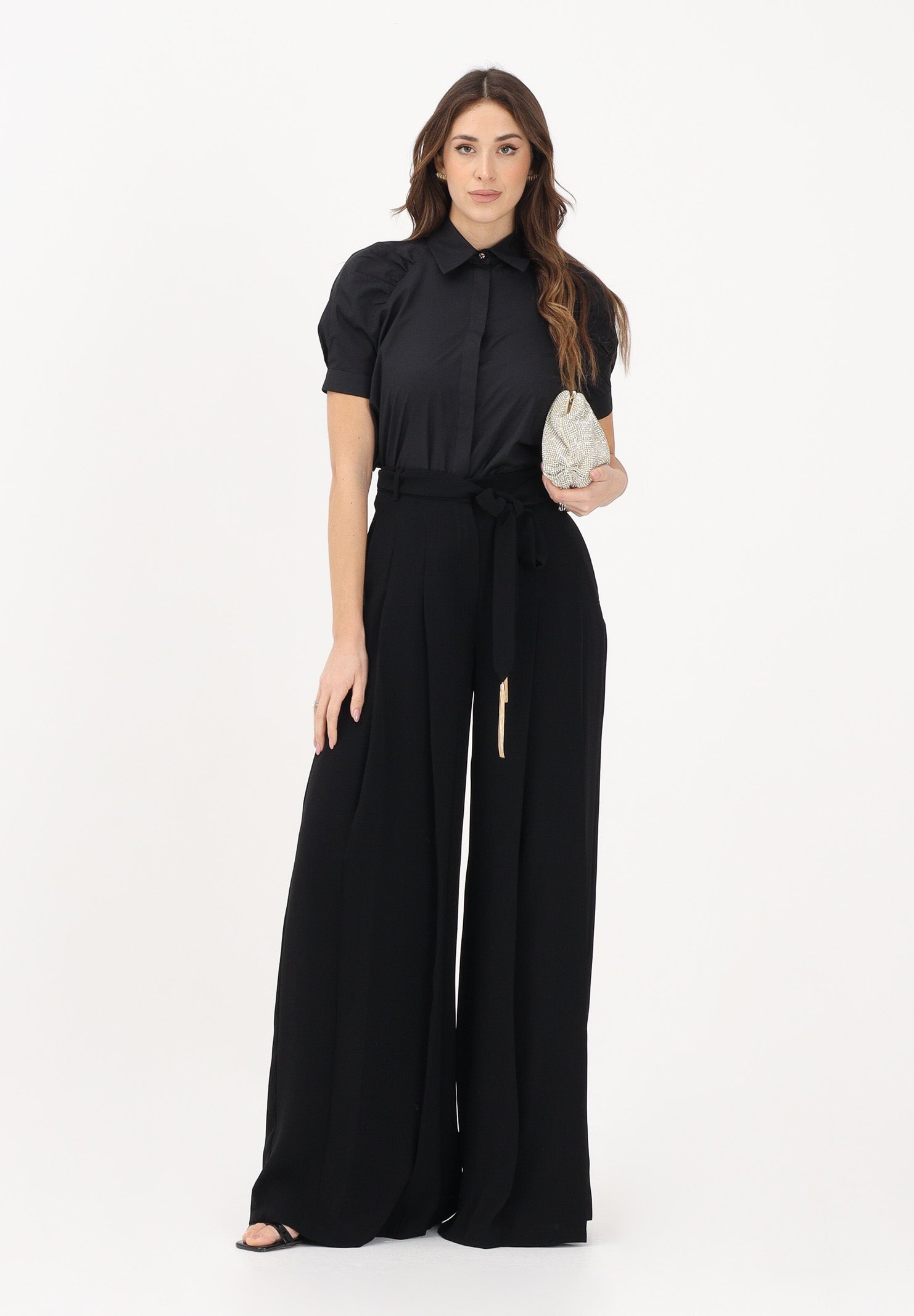 MAX MARA Pantalone MSEVALICO nero da donna 2616131014600 001 MAX MARA