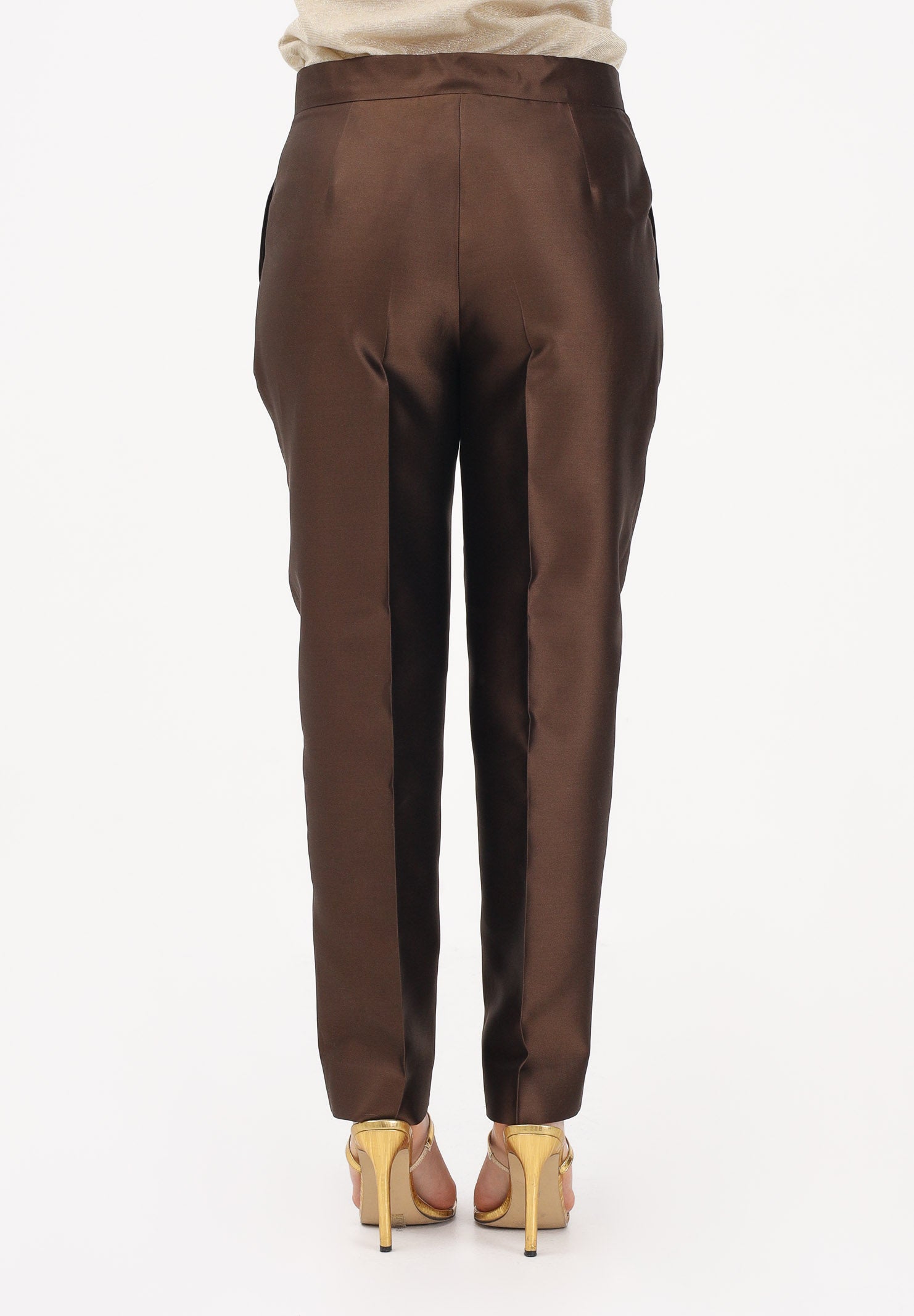 MAX MARA Pantalone elegante MSTZINCO marrone da donna 2616131031600 002 MAX MARA