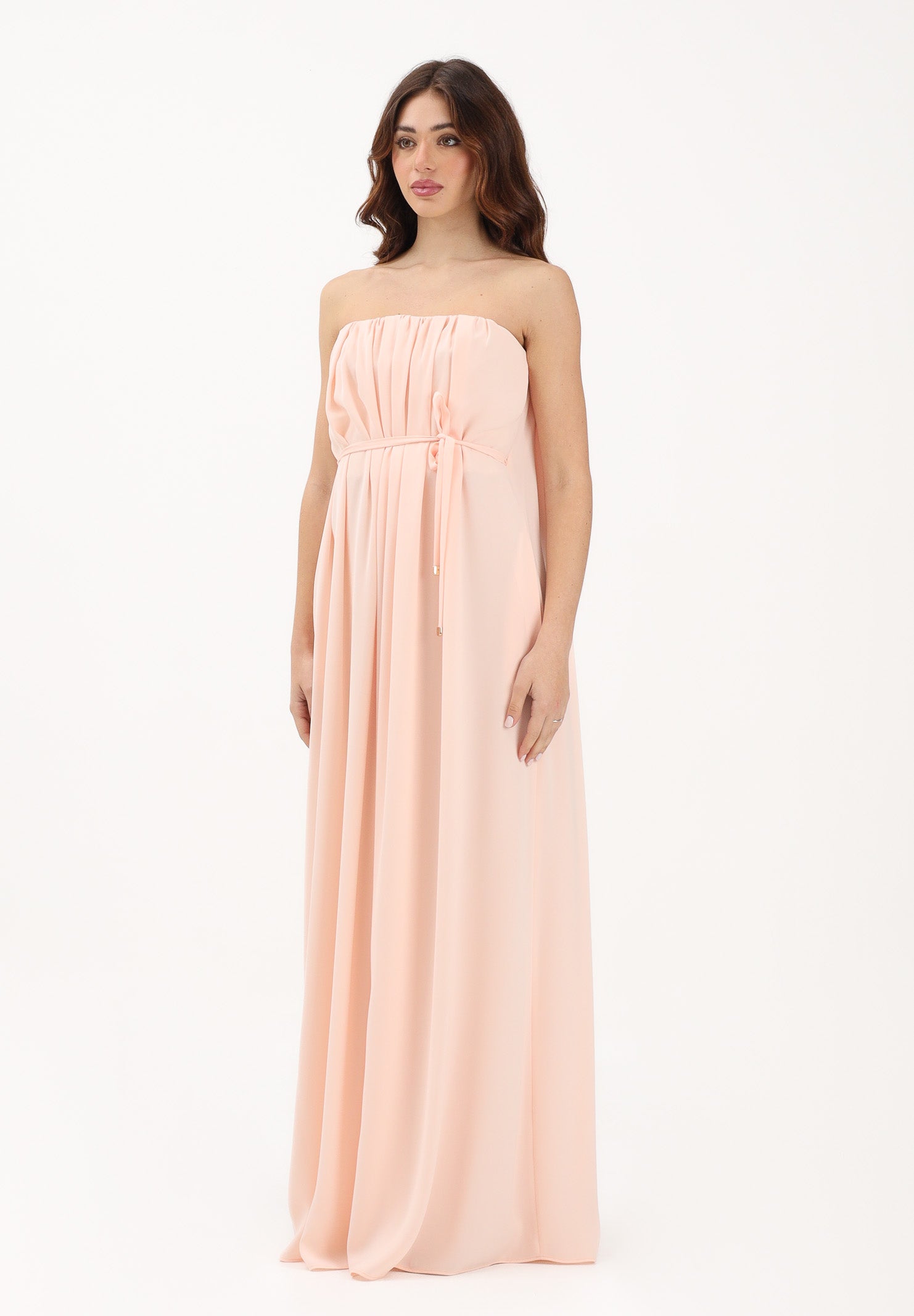 MAX MARA Abito lungo rosa cipria da donna 2616221014600 015 MAX MARA